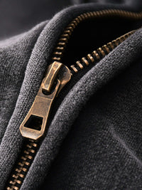 Zip-Through Boxy Fleece Hoodie | Oversized Unisex Streetwear Zip Hoodie