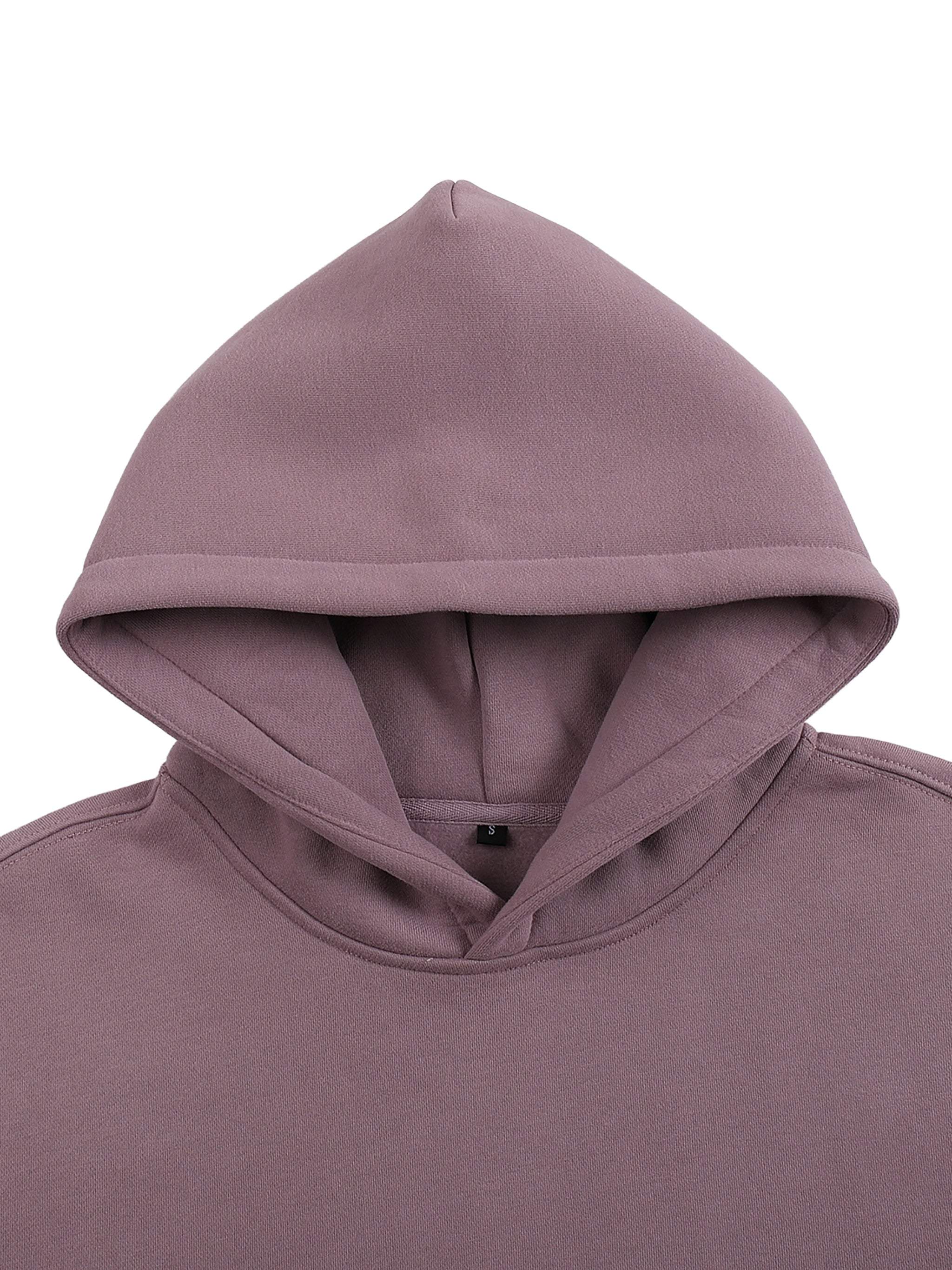 Oversized Fleeced Hoodie | Heavyweight Unisex Streetwear Pullover Sweatshirt