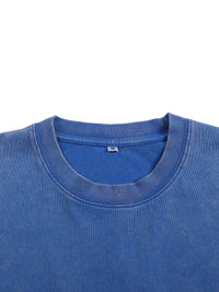 Snow washed oversized cotton t-shirt in black by ODMPOD, featuring a relaxed fit and casual style.