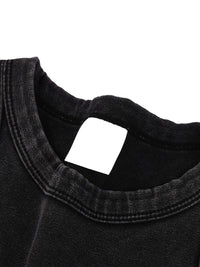 Snow Washed Crop Tank Top | Women’s Bodycon Cotton Streetwear Tank