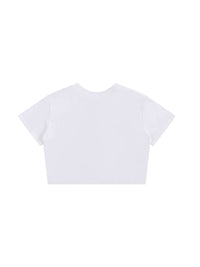 Women’s Baby Tee Seamless T-Shirt | Cropped Cotton Streetwear Tee – 200 GSM