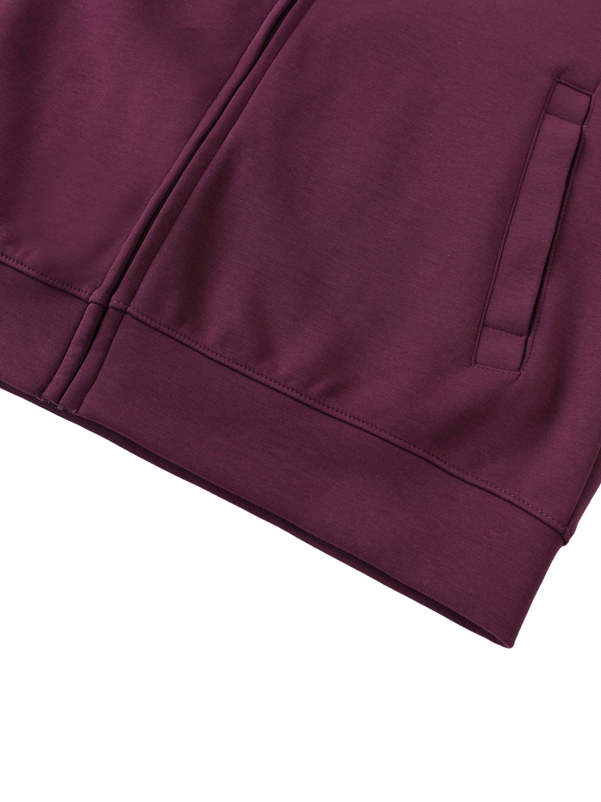 Heavyweight High Neck Zip-Up Hoodie