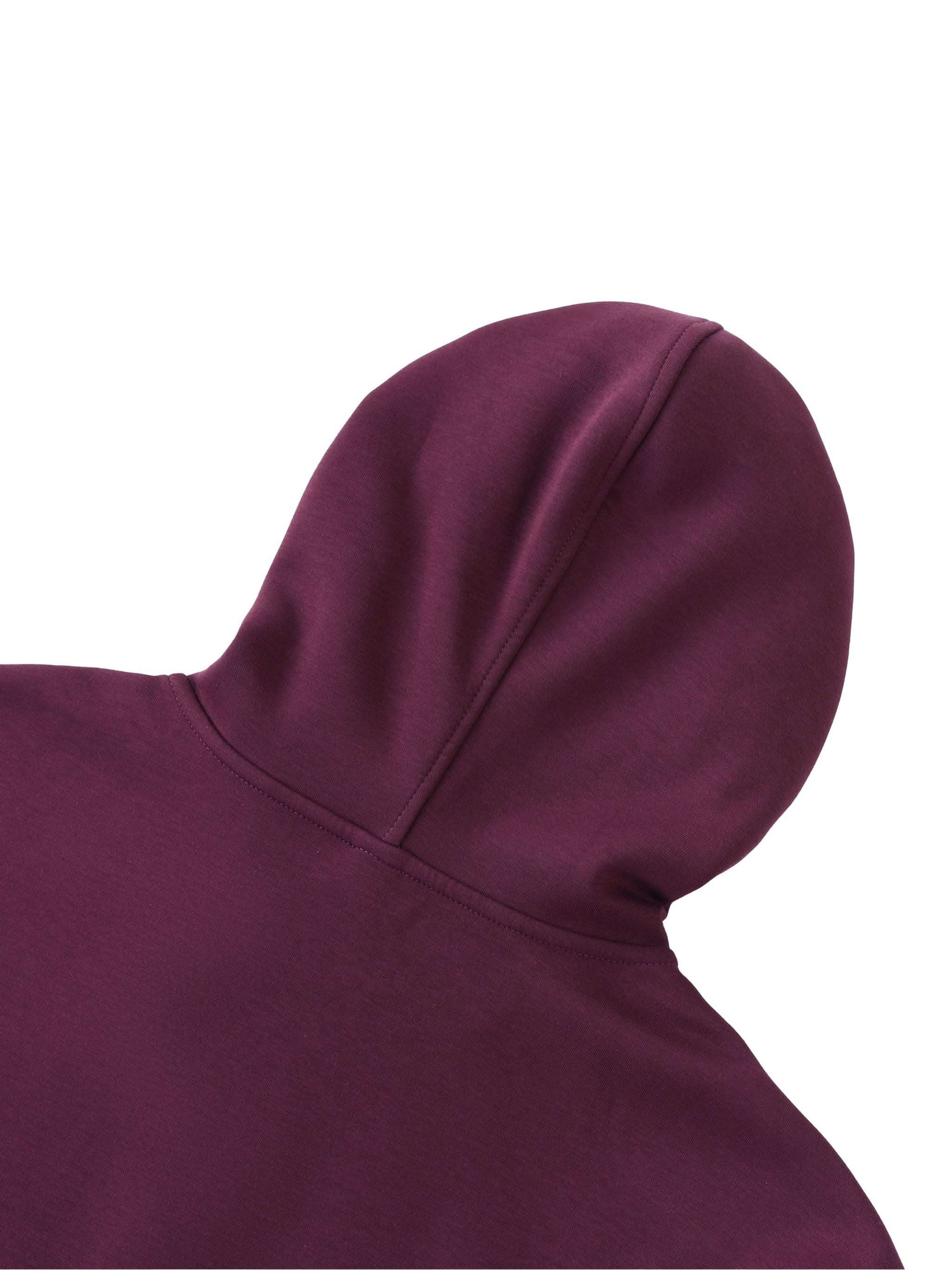 Heavyweight High Neck Zip-Up Hoodie