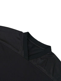 Oversized Mesh V-Neck Soccer Jersey