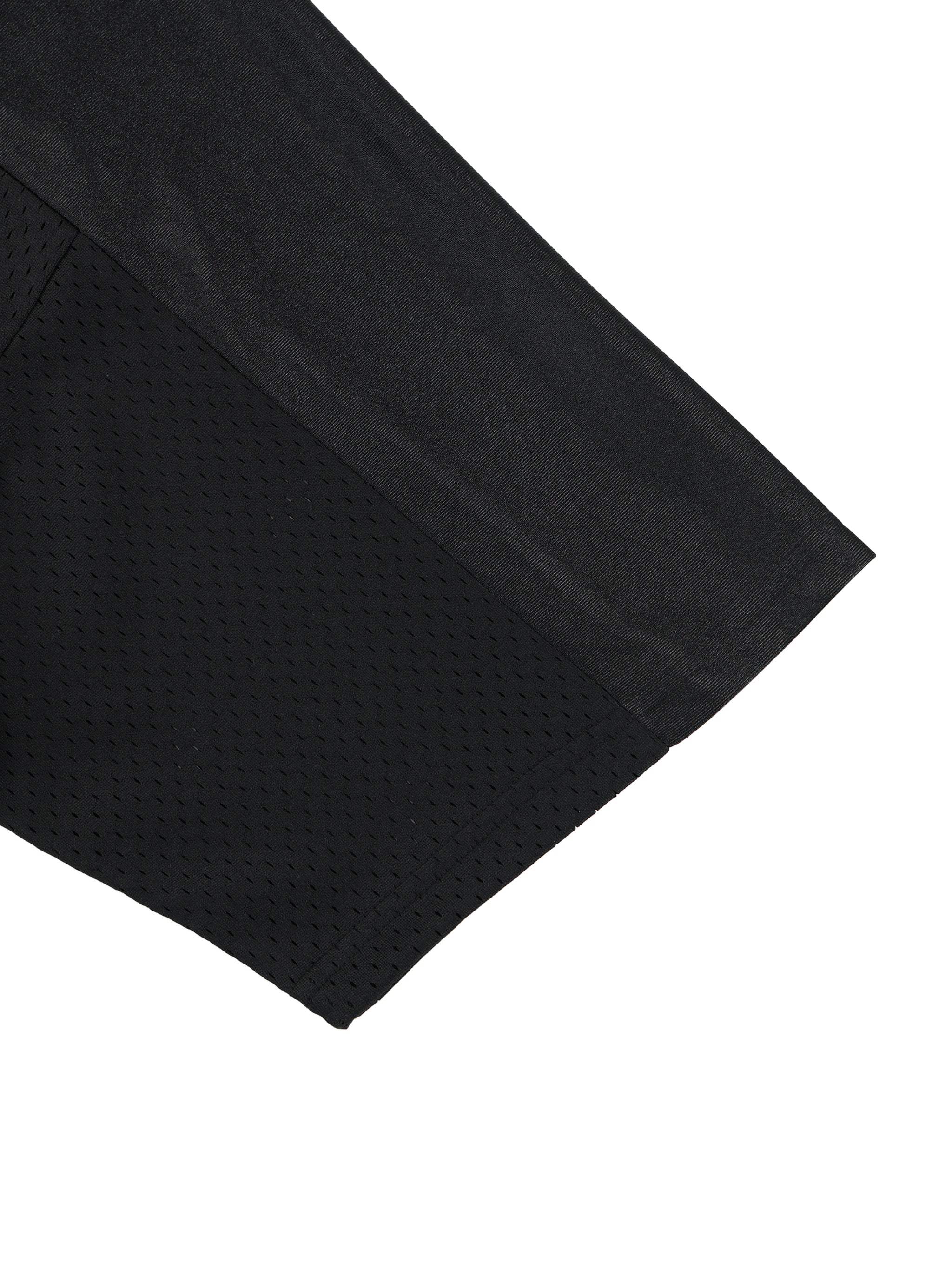 Oversized Mesh V-Neck Soccer Jersey