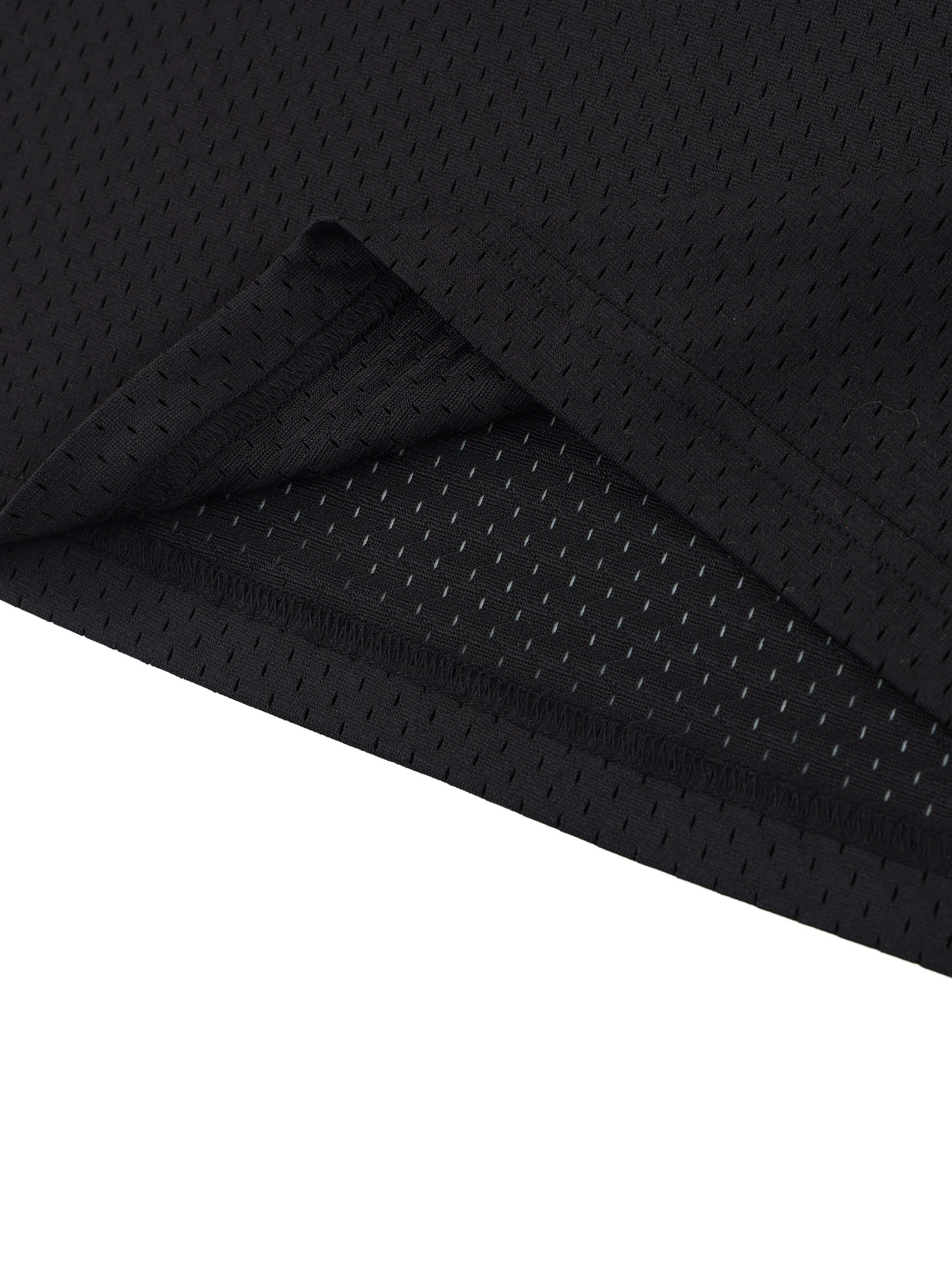 Oversized Mesh V-Neck Soccer Jersey