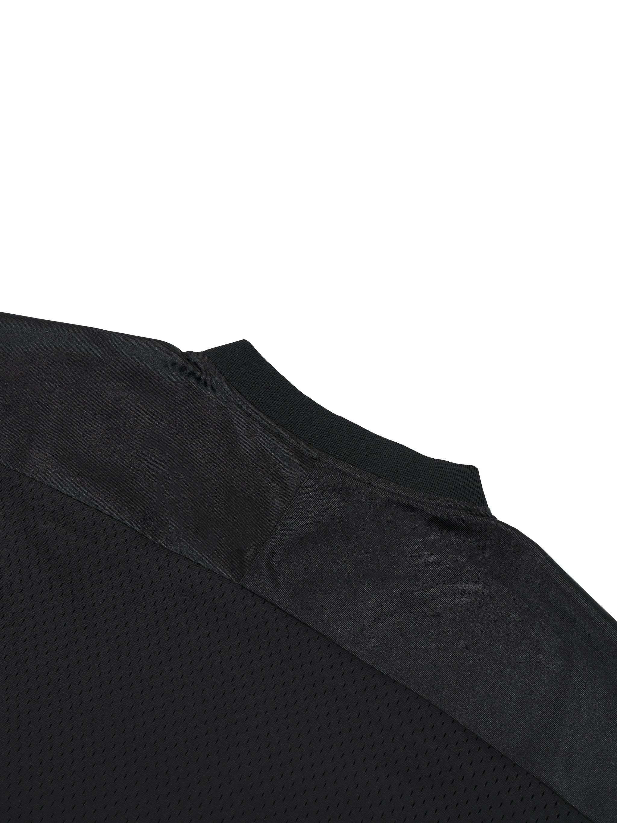Oversized Mesh V-Neck Soccer Jersey