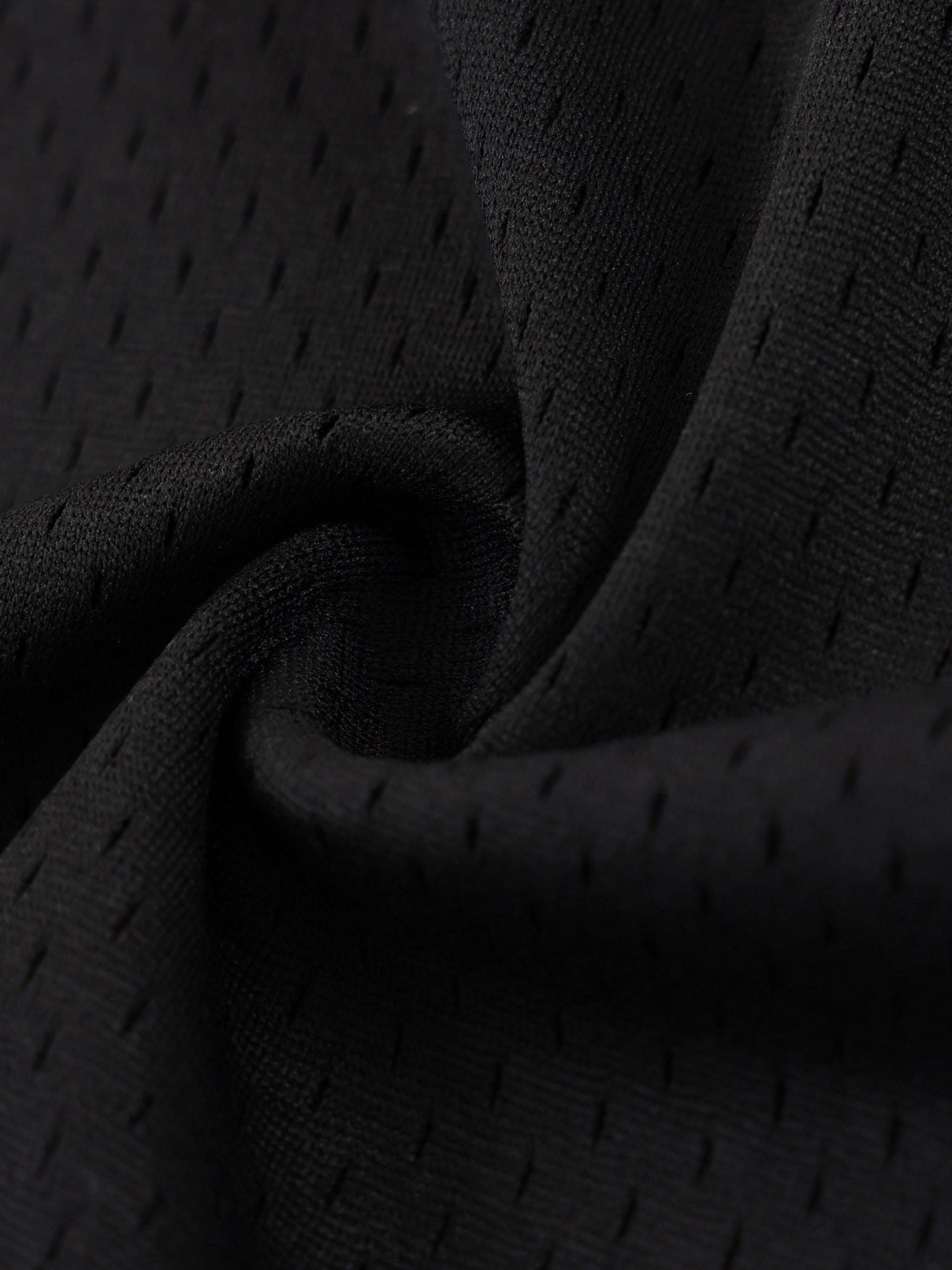 Oversized Mesh V-Neck Soccer Jersey