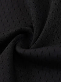 Oversized Mesh V-Neck Soccer Jersey