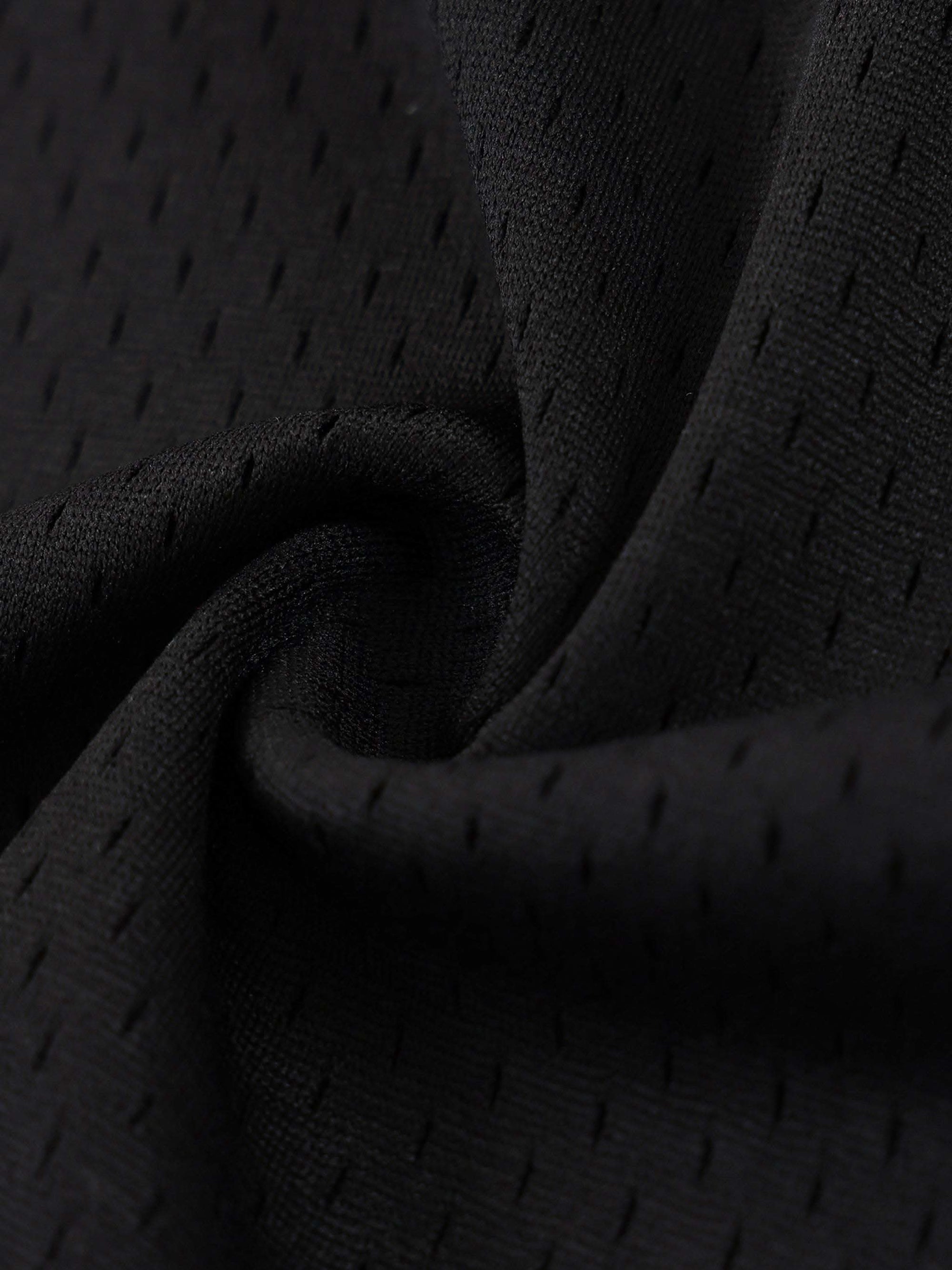 Oversized Mesh V-Neck Soccer Jersey