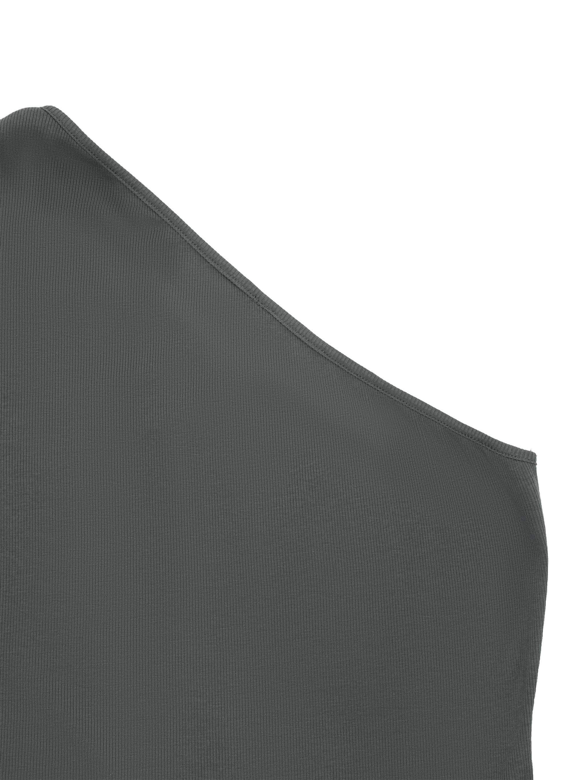 Women's One-Shoulder Crop T-Shirt