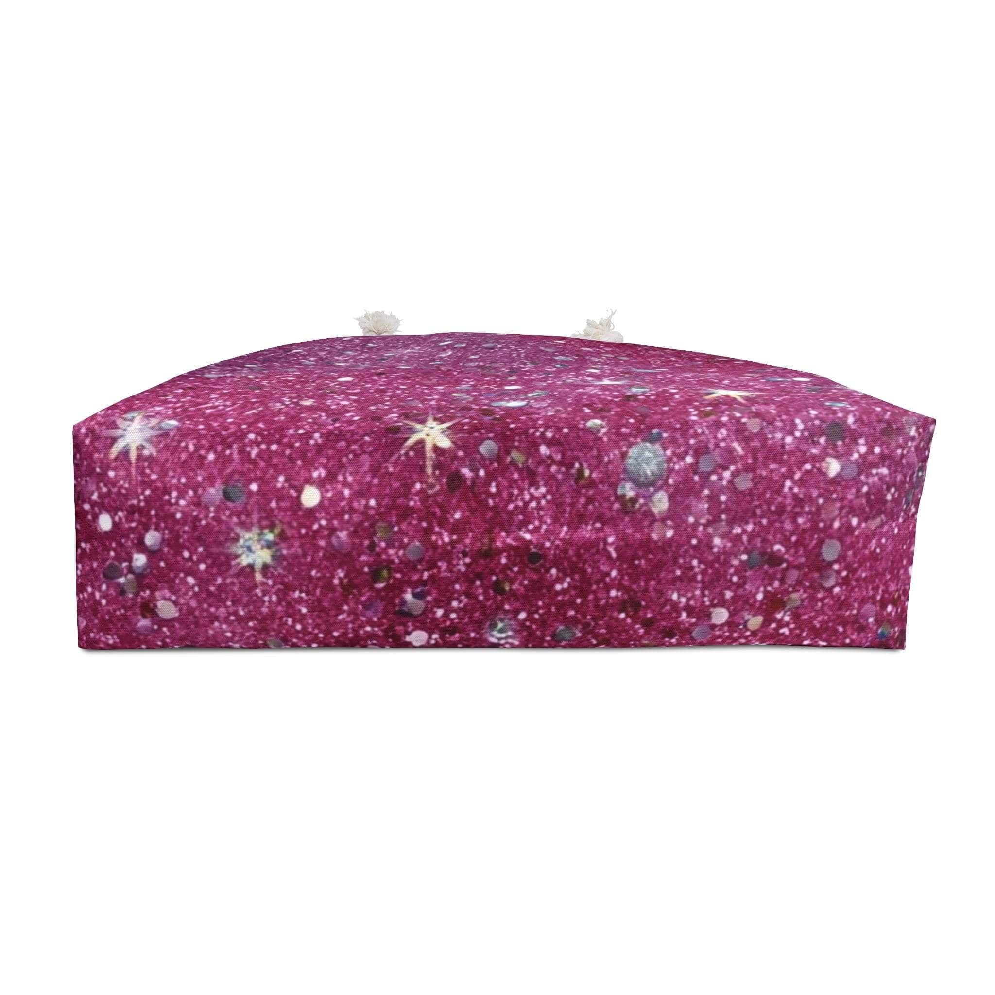 Glittery Pink Weekender Bag - TeninoVentures