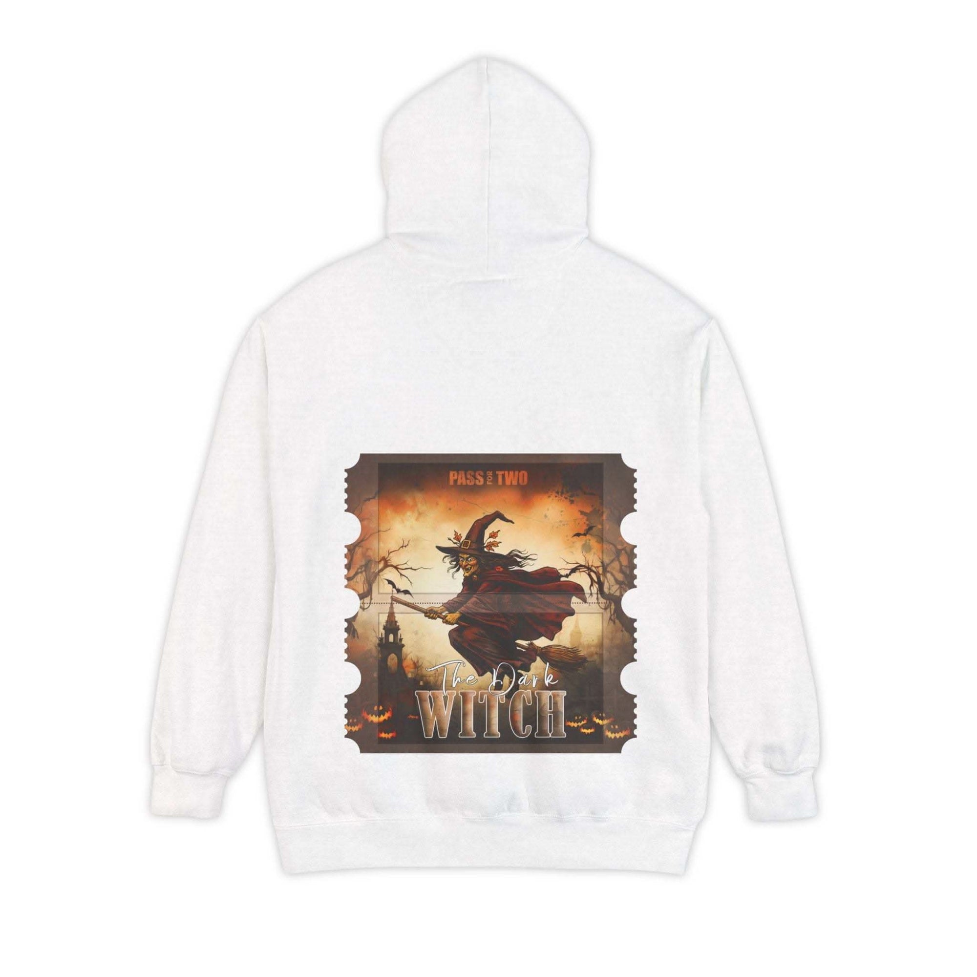 Vintage Halloween The Dark Witch Movie Ticket Hoodie - TeninoVentures