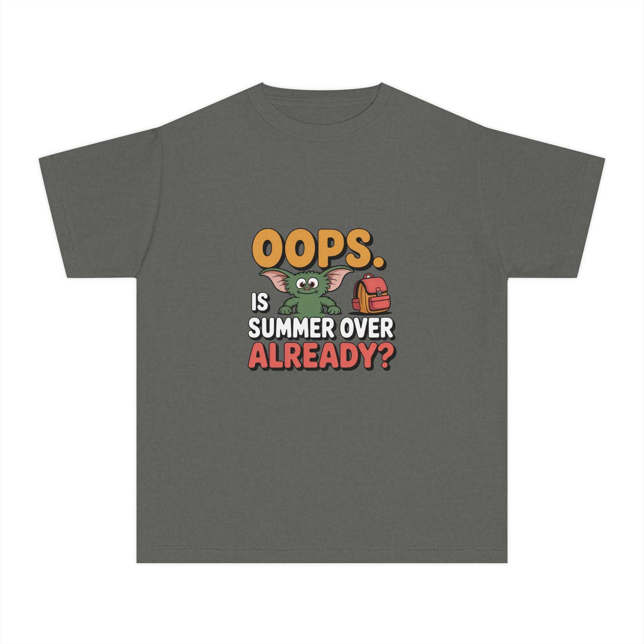 Oops.  Is Summer Over Already Back to School Kids T-Shirt - TeninoVentures