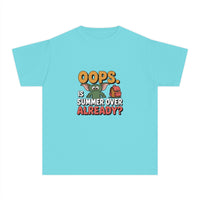 Oops.  Is Summer Over Already Back to School Kids T-Shirt - TeninoVentures
