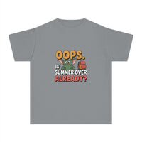 Oops.  Is Summer Over Already Back to School Kids T-Shirt - TeninoVentures