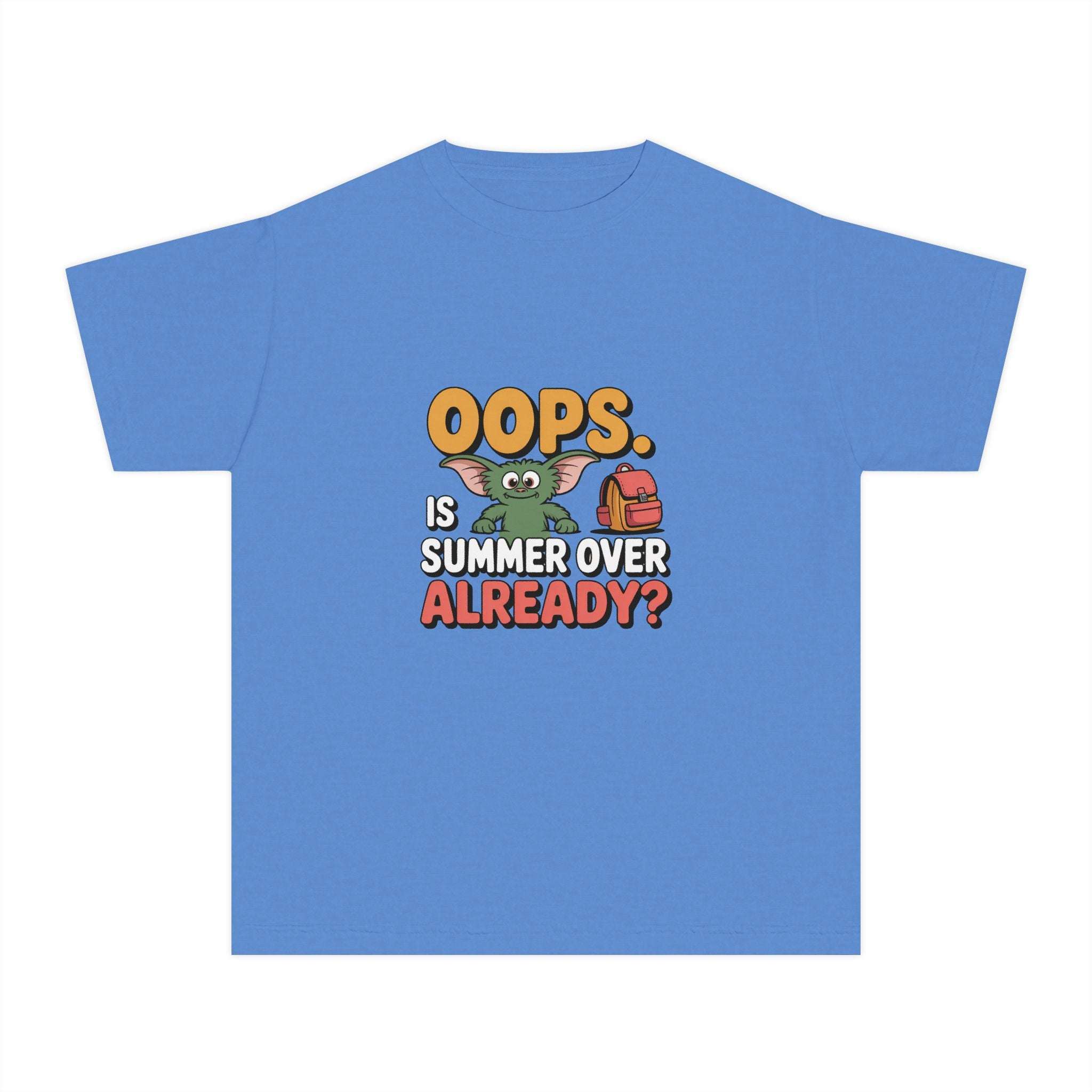 Oops.  Is Summer Over Already Back to School Kids T-Shirt - TeninoVentures