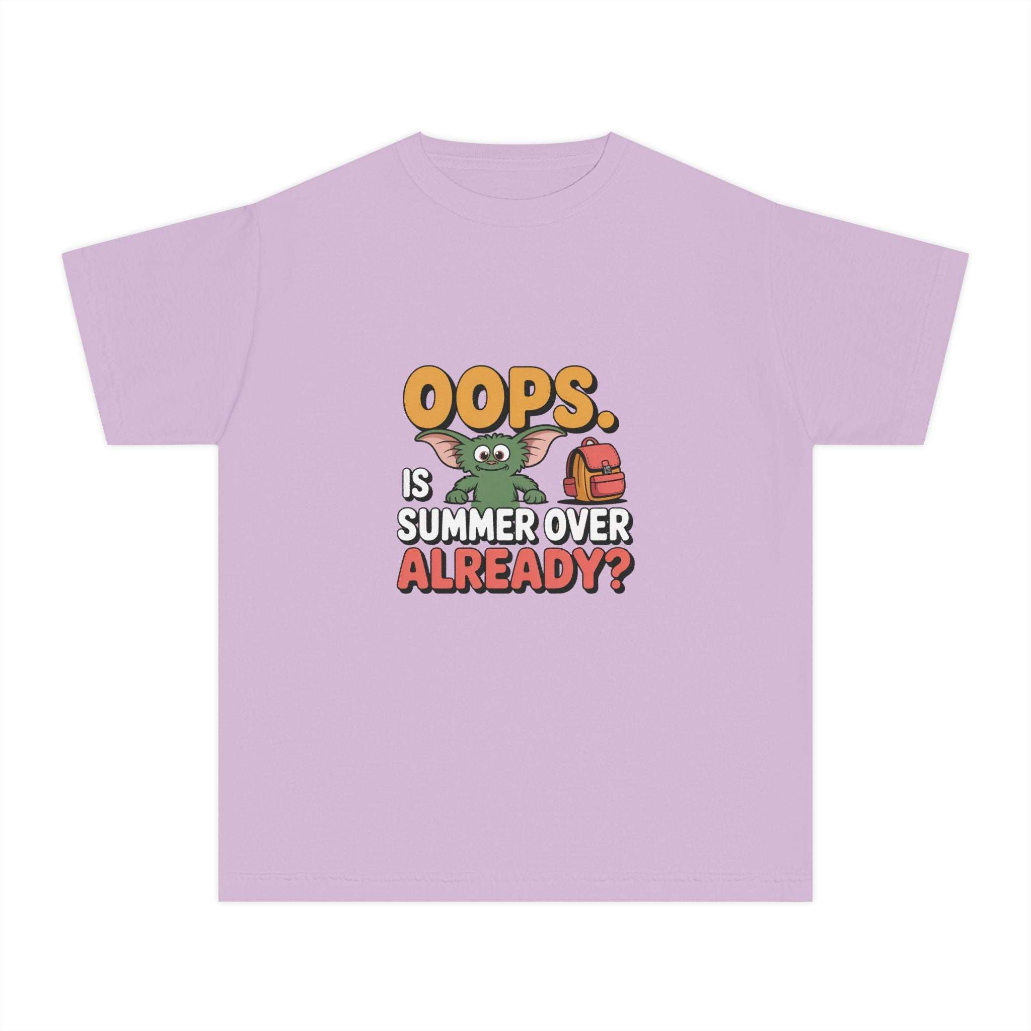Oops.  Is Summer Over Already Back to School Kids T-Shirt - TeninoVentures
