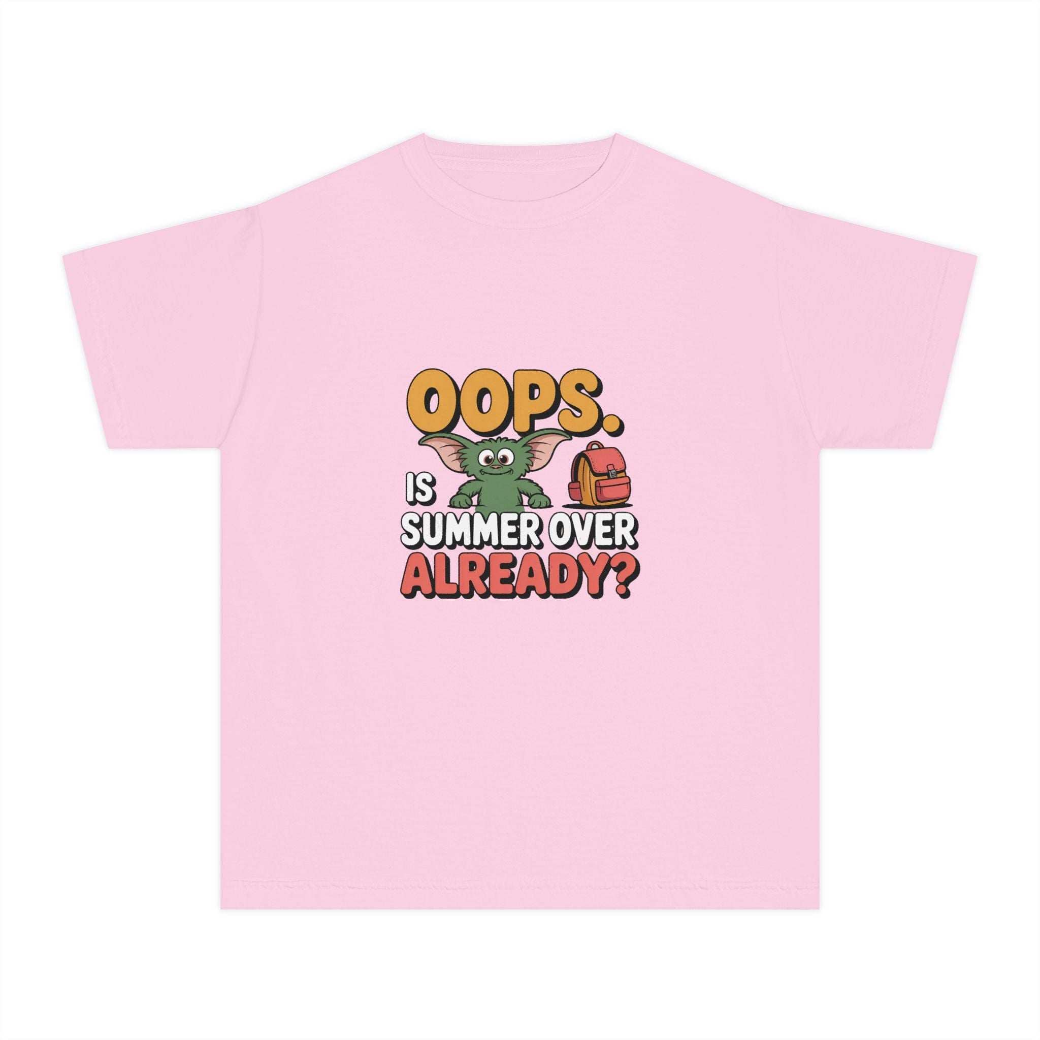 Oops.  Is Summer Over Already Back to School Kids T-Shirt - TeninoVentures