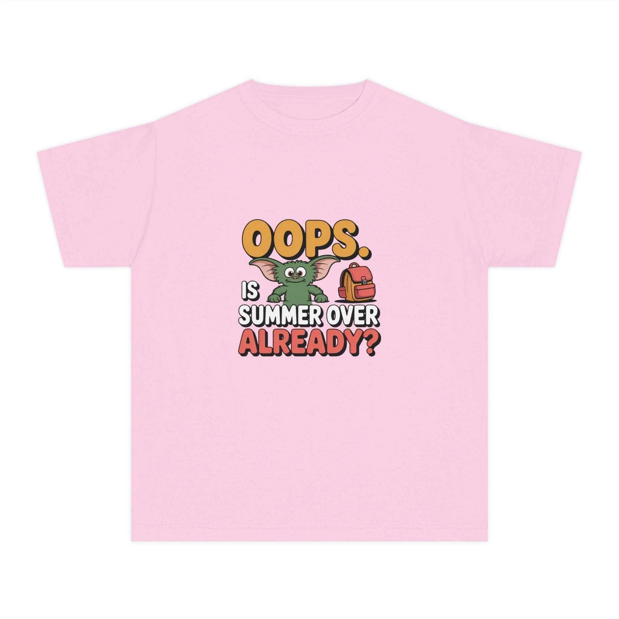 Oops.  Is Summer Over Already Back to School Kids T-Shirt - TeninoVentures