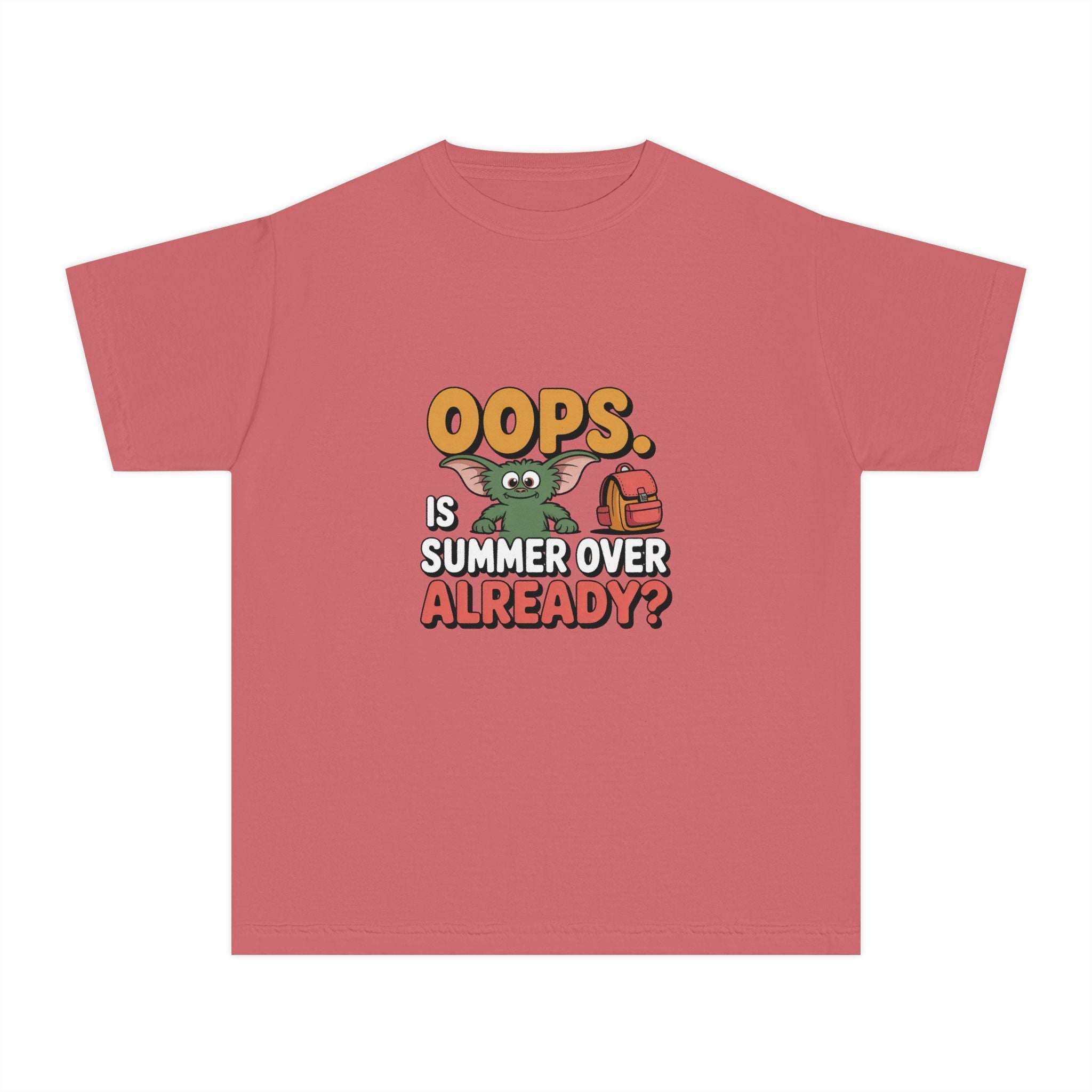 Oops.  Is Summer Over Already Back to School Kids T-Shirt - TeninoVentures