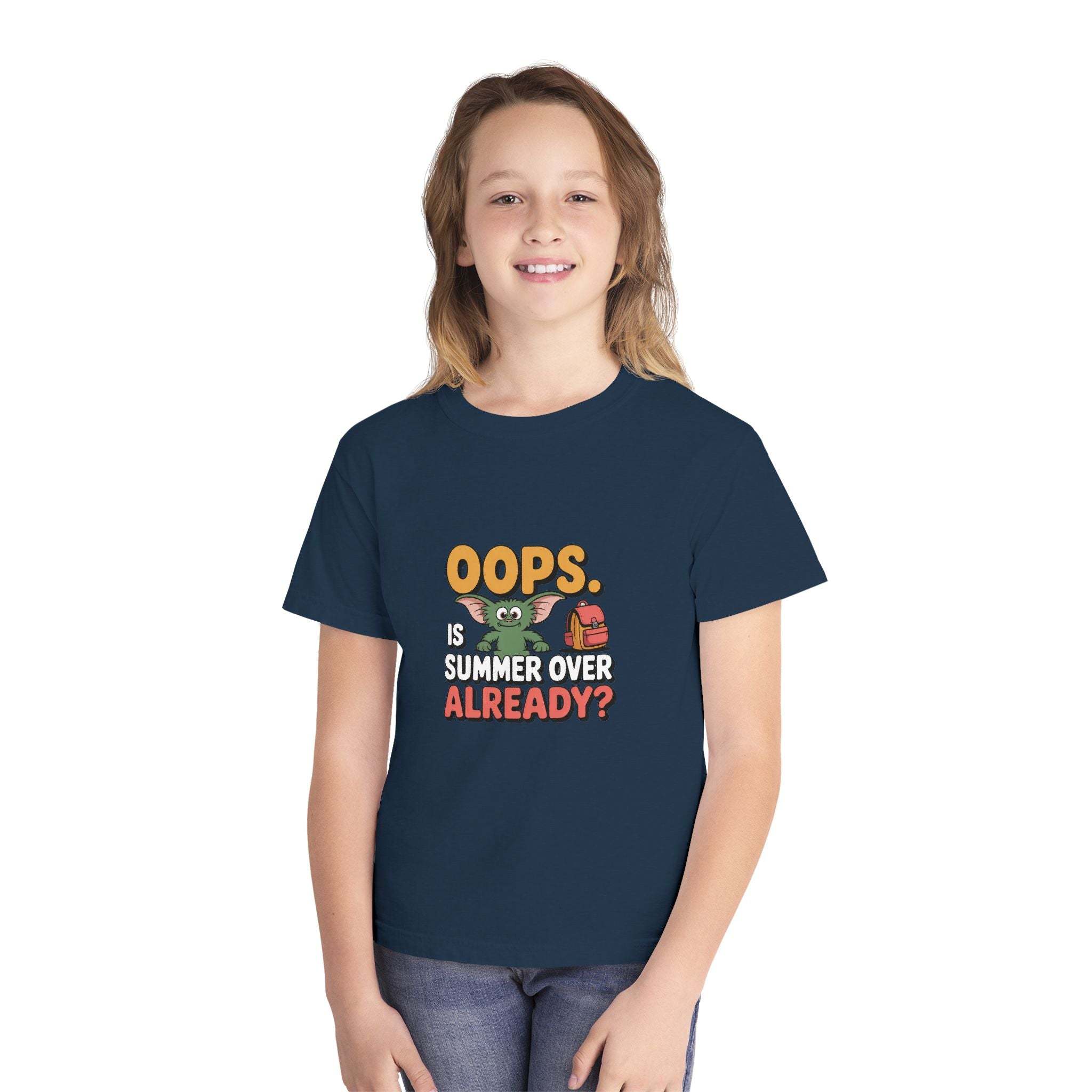 Oops.  Is Summer Over Already Back to School Kids T-Shirt - TeninoVentures