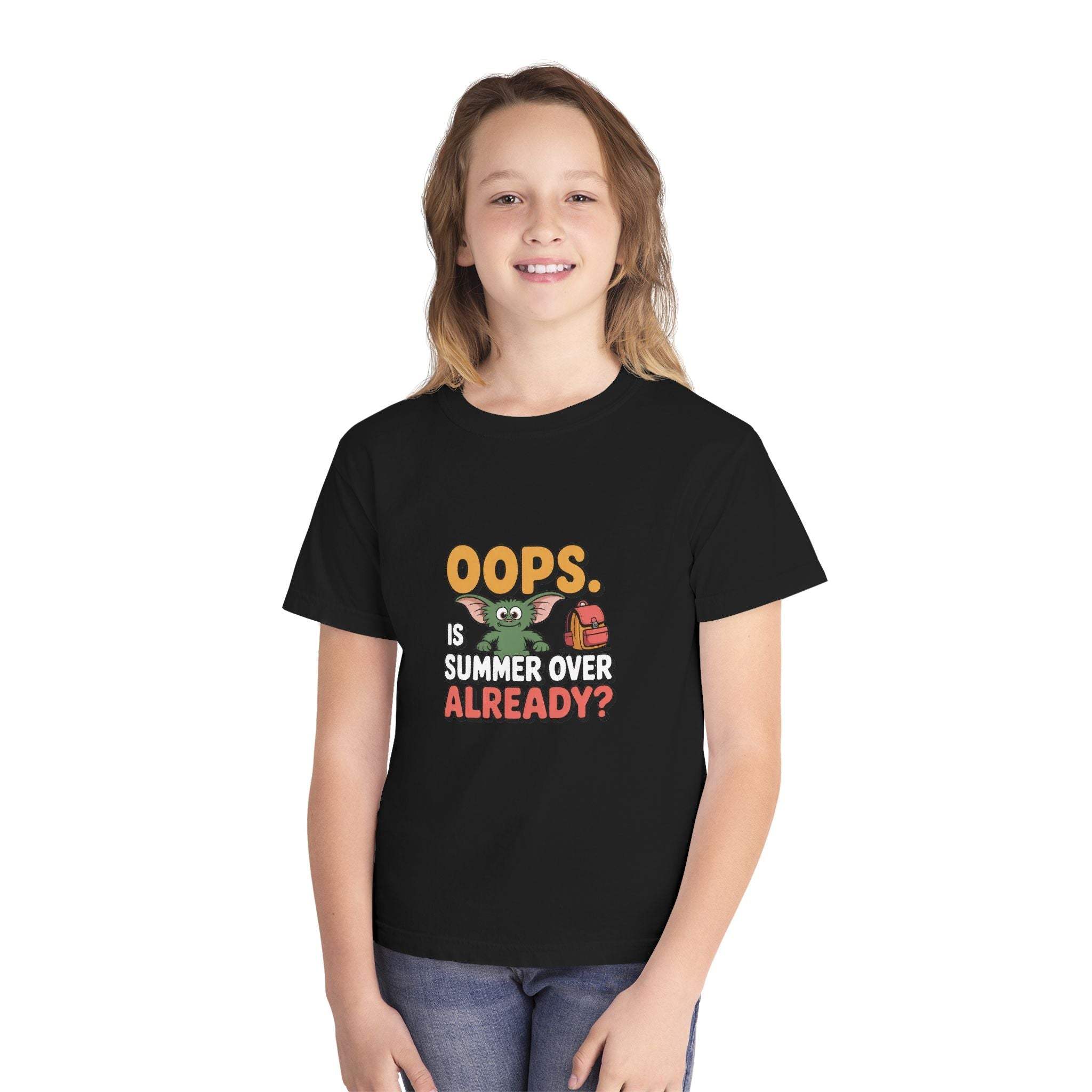 Oops.  Is Summer Over Already Back to School Kids T-Shirt - TeninoVentures