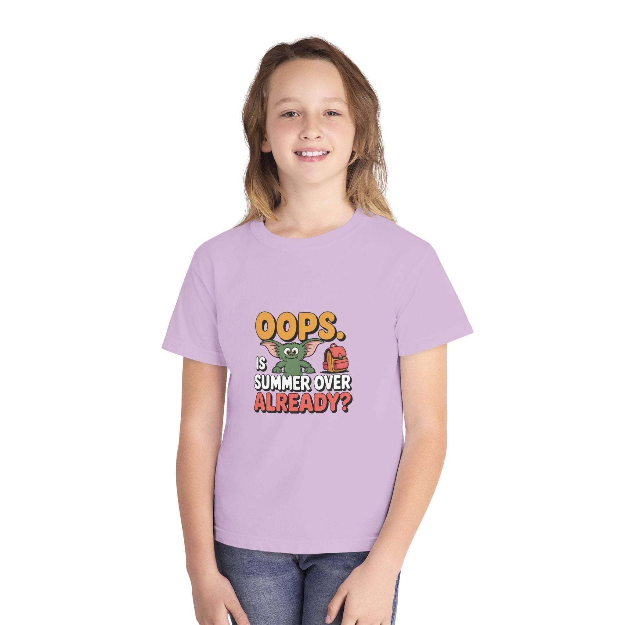 Oops.  Is Summer Over Already Back to School Kids T-Shirt - TeninoVentures