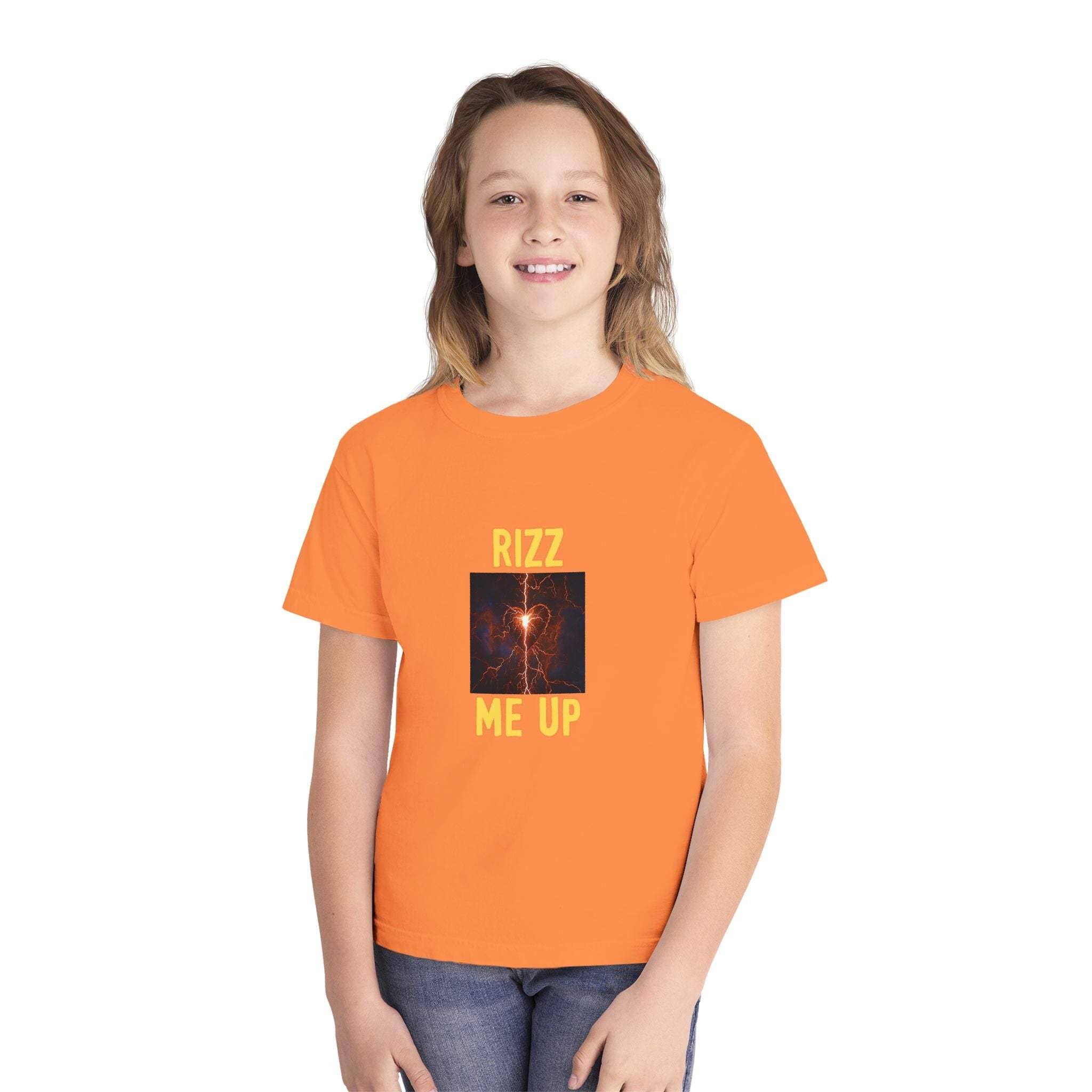 Rizz Me Up T-Shirt Youth Midweight Tee | Cozy and comfortable T-shirt