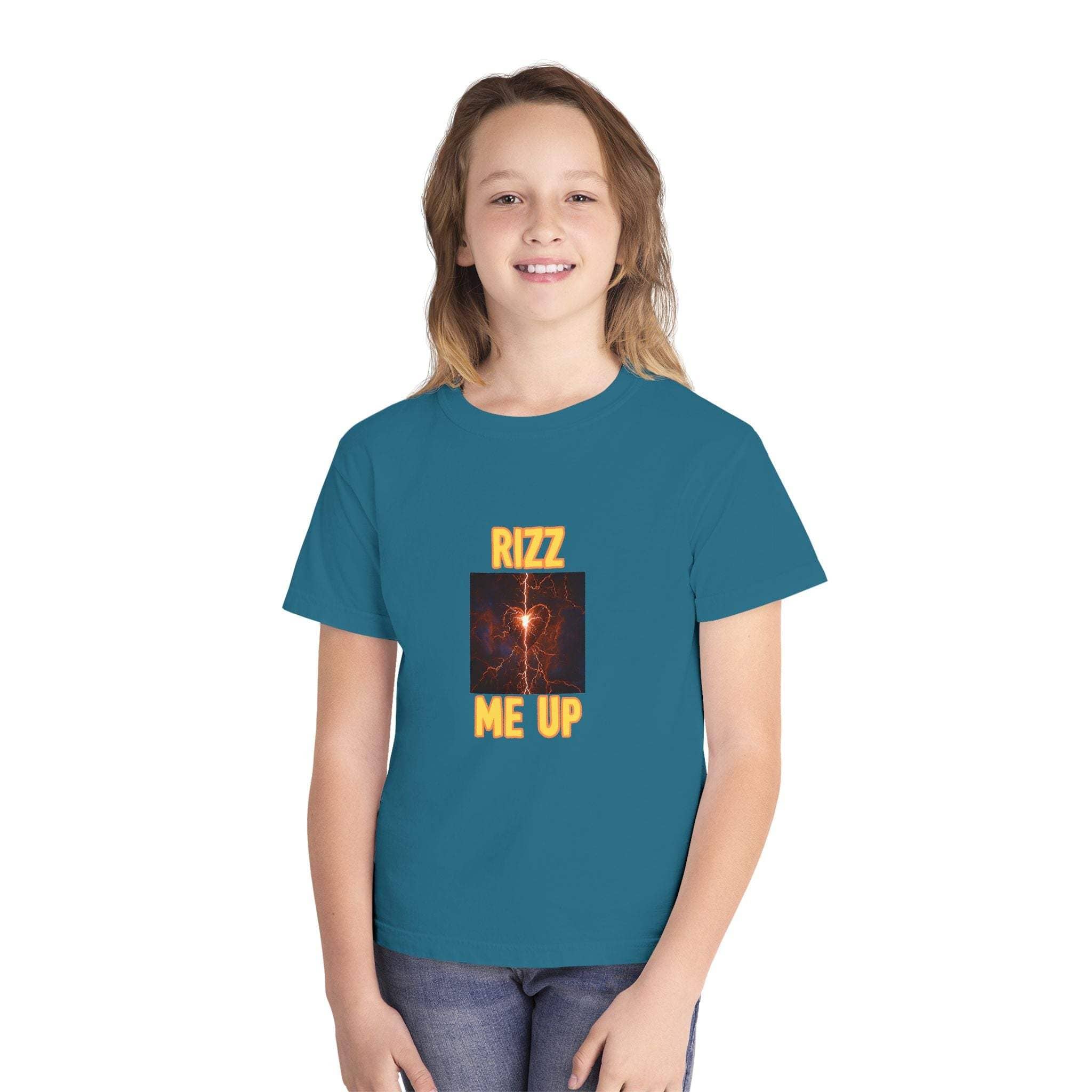 Rizz Me Up T-Shirt Youth Midweight Tee | Cozy and comfortable T-shirt