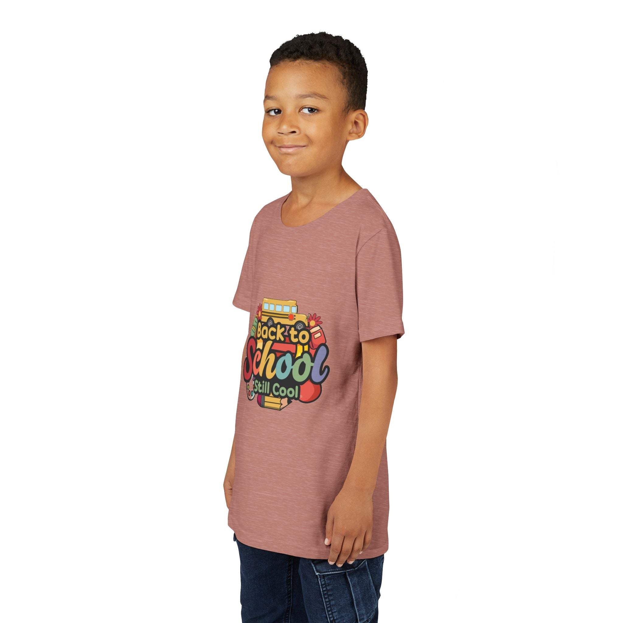 Back to School Still Cool Youth Cotton T-Shirt - Lightweight - TeninoVentures