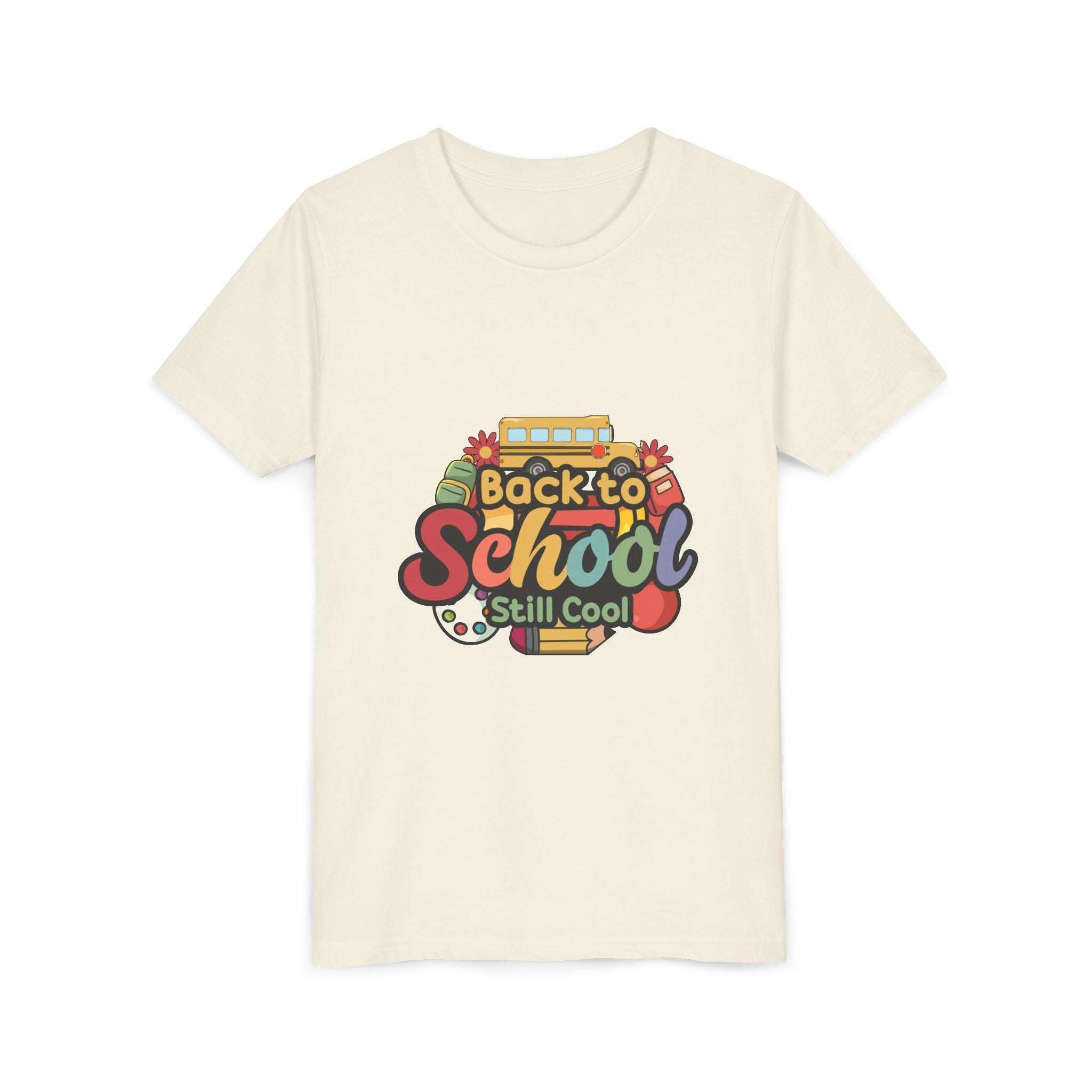 Back to School Still Cool Youth Cotton T-Shirt - Lightweight - TeninoVentures