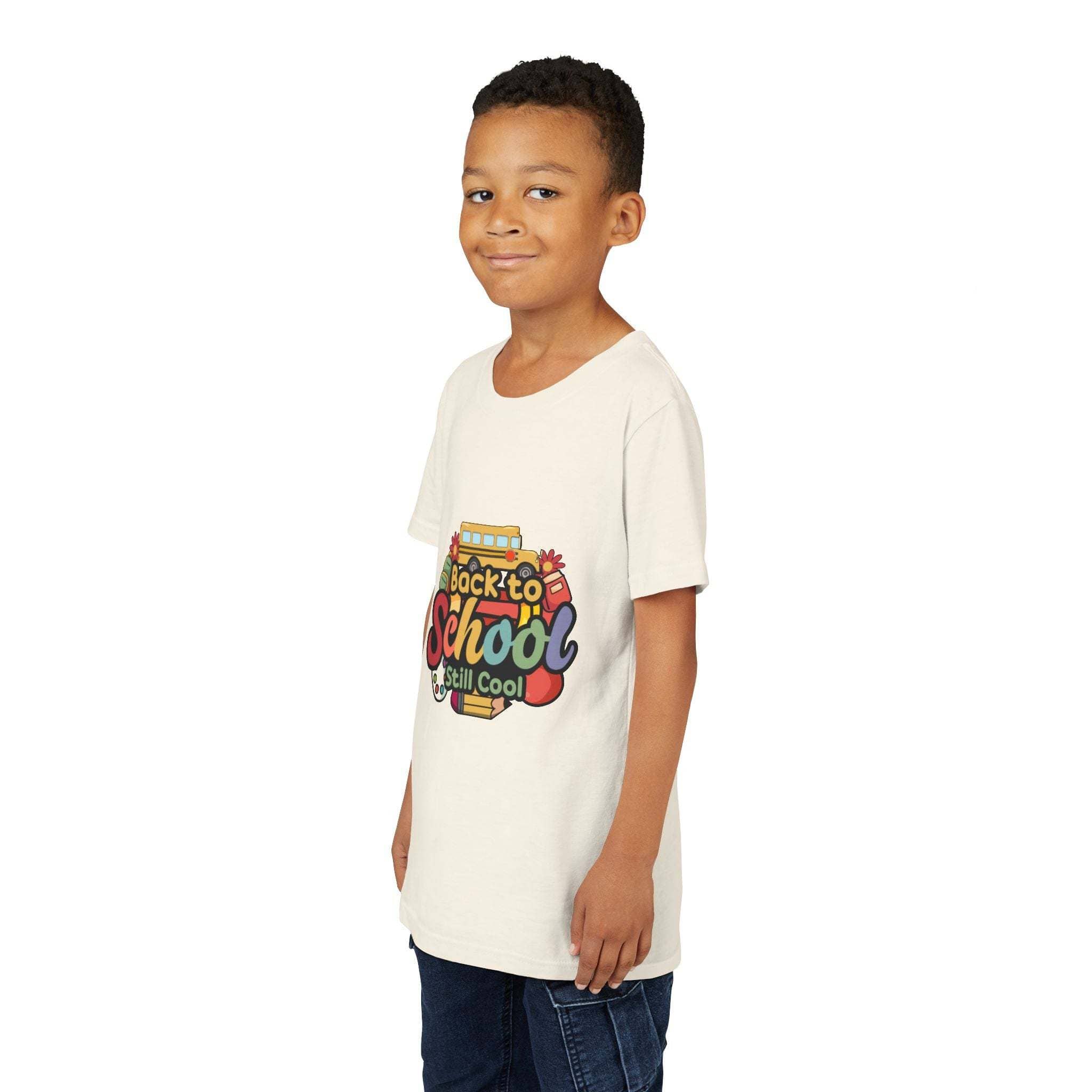 Back to School Still Cool Youth Cotton T-Shirt - Lightweight - TeninoVentures