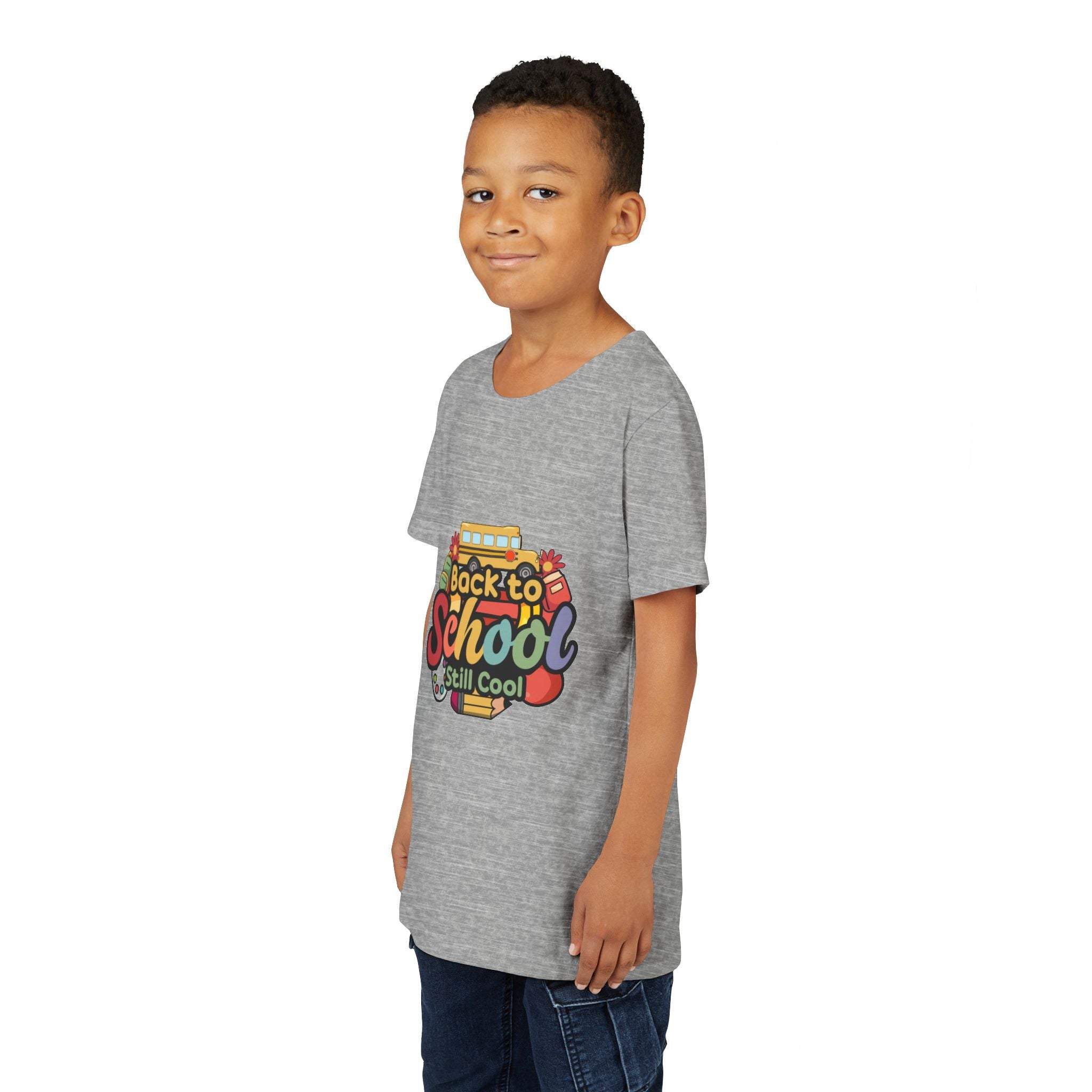 Back to School Still Cool Youth Cotton T-Shirt - Lightweight - TeninoVentures