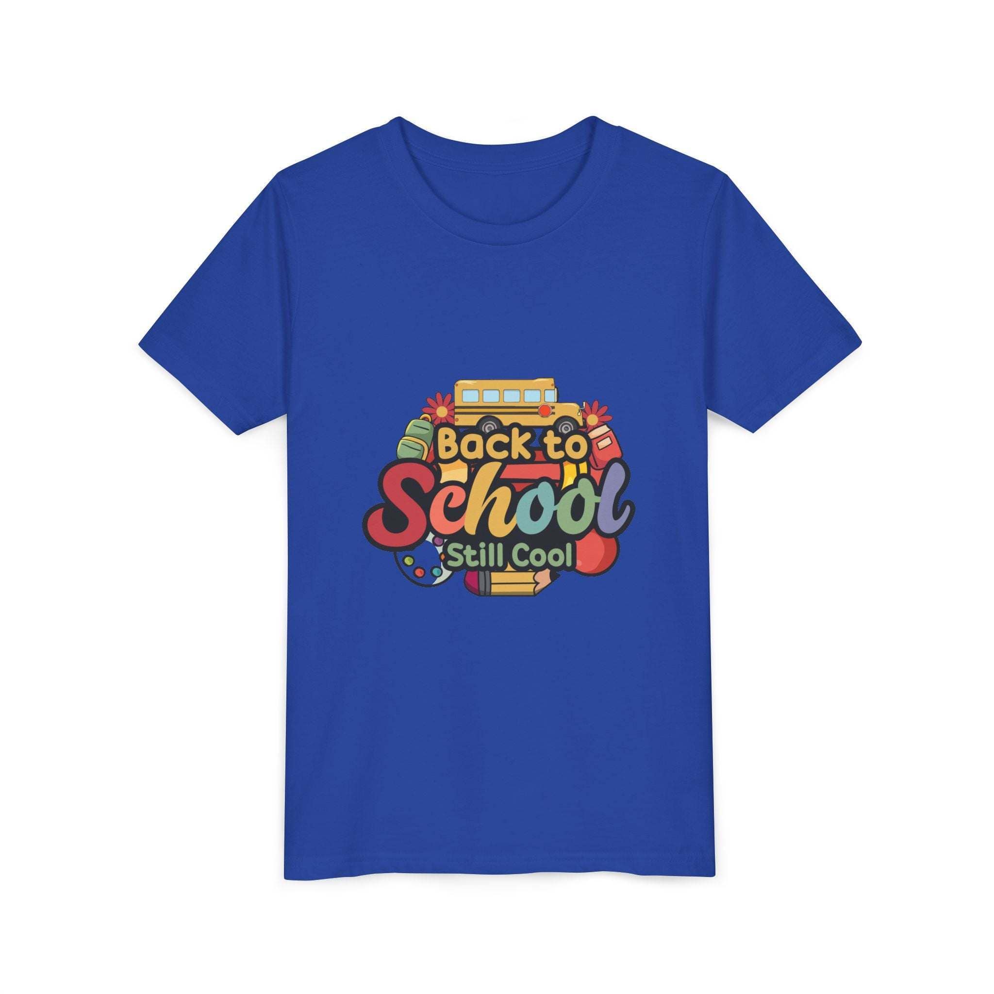 Back to School Youth Tee - Lightweight Cotton T-Shirt for Kids & Teens