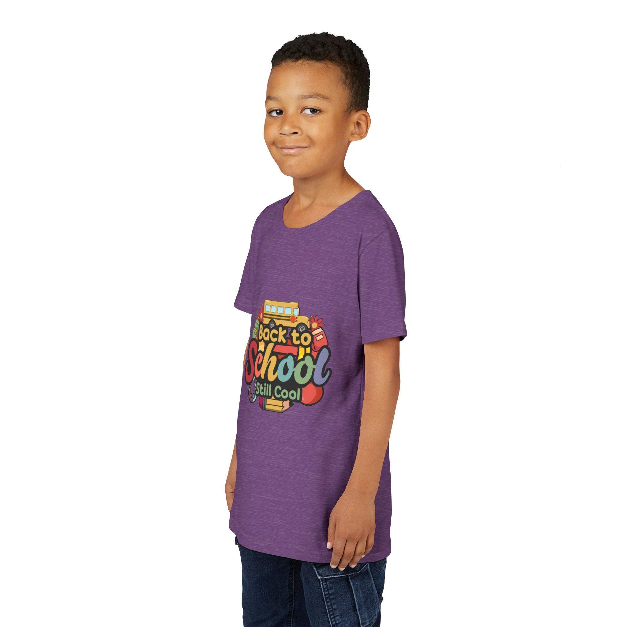 Back to School Still Cool Youth Cotton T-Shirt - Lightweight - TeninoVentures