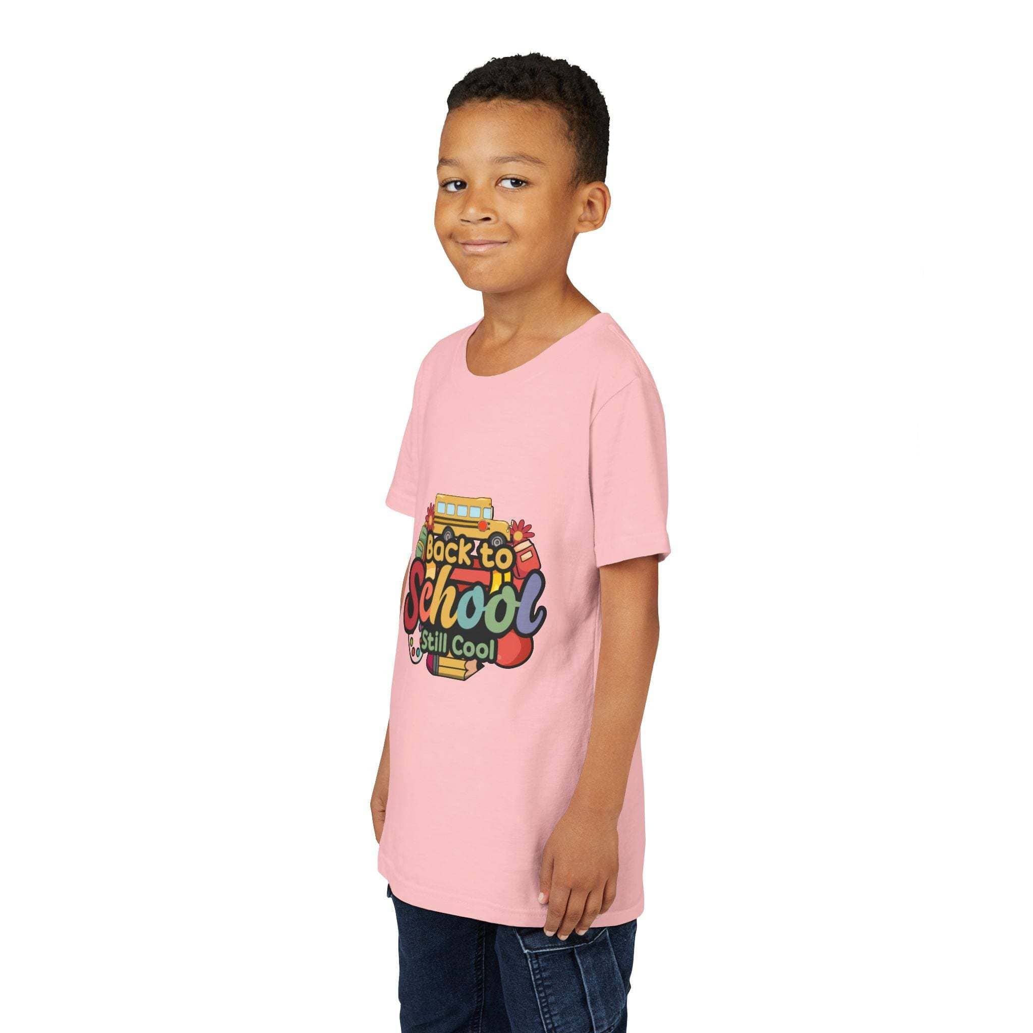 Back to School Youth Tee - Lightweight Cotton T-Shirt for Kids & Teens