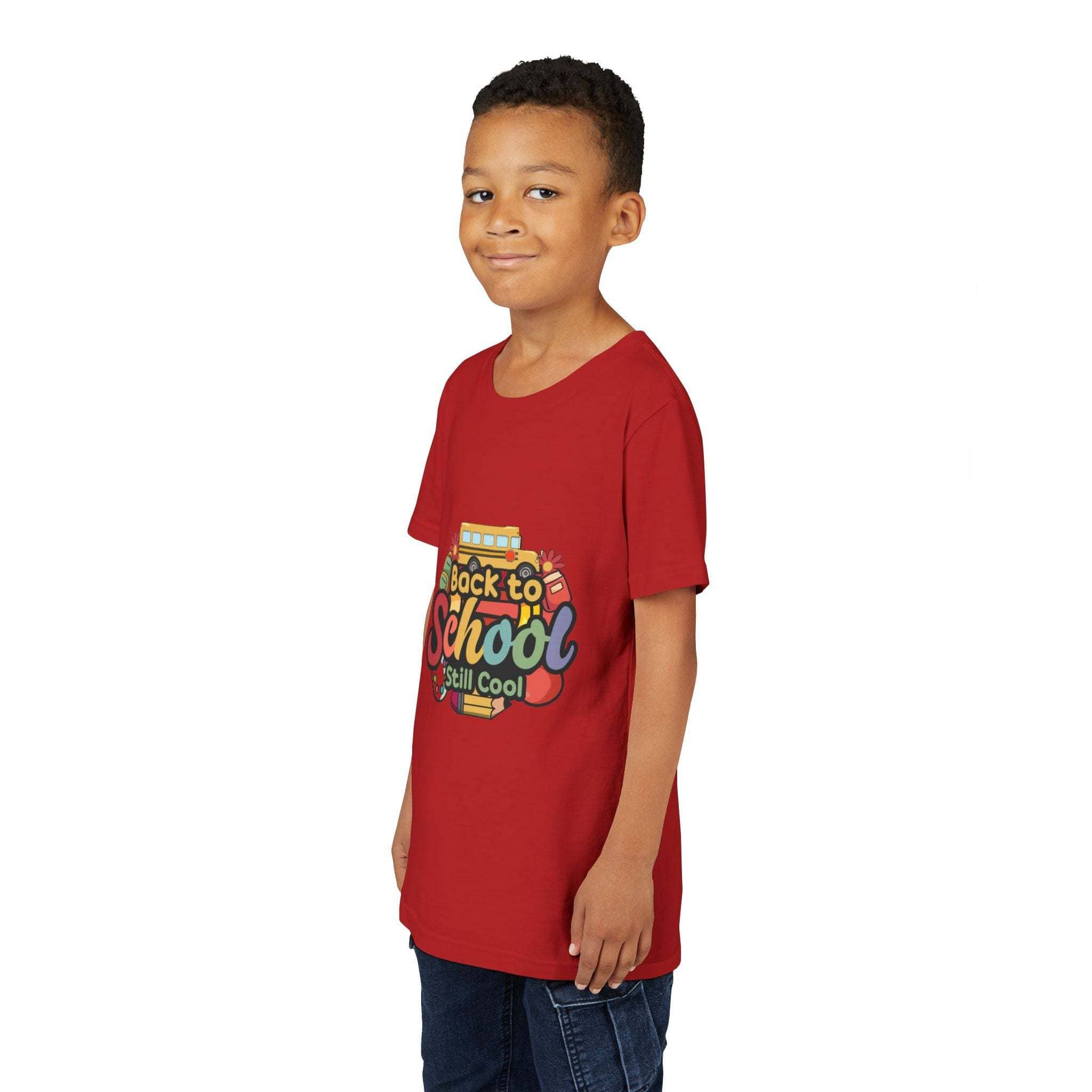 Back to School Still Cool Youth Cotton T-Shirt - Lightweight - TeninoVentures