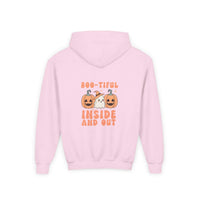 Hooded Sweatshirt - Boo-tiful Inside and Out Halloween Design - TeninoVentures