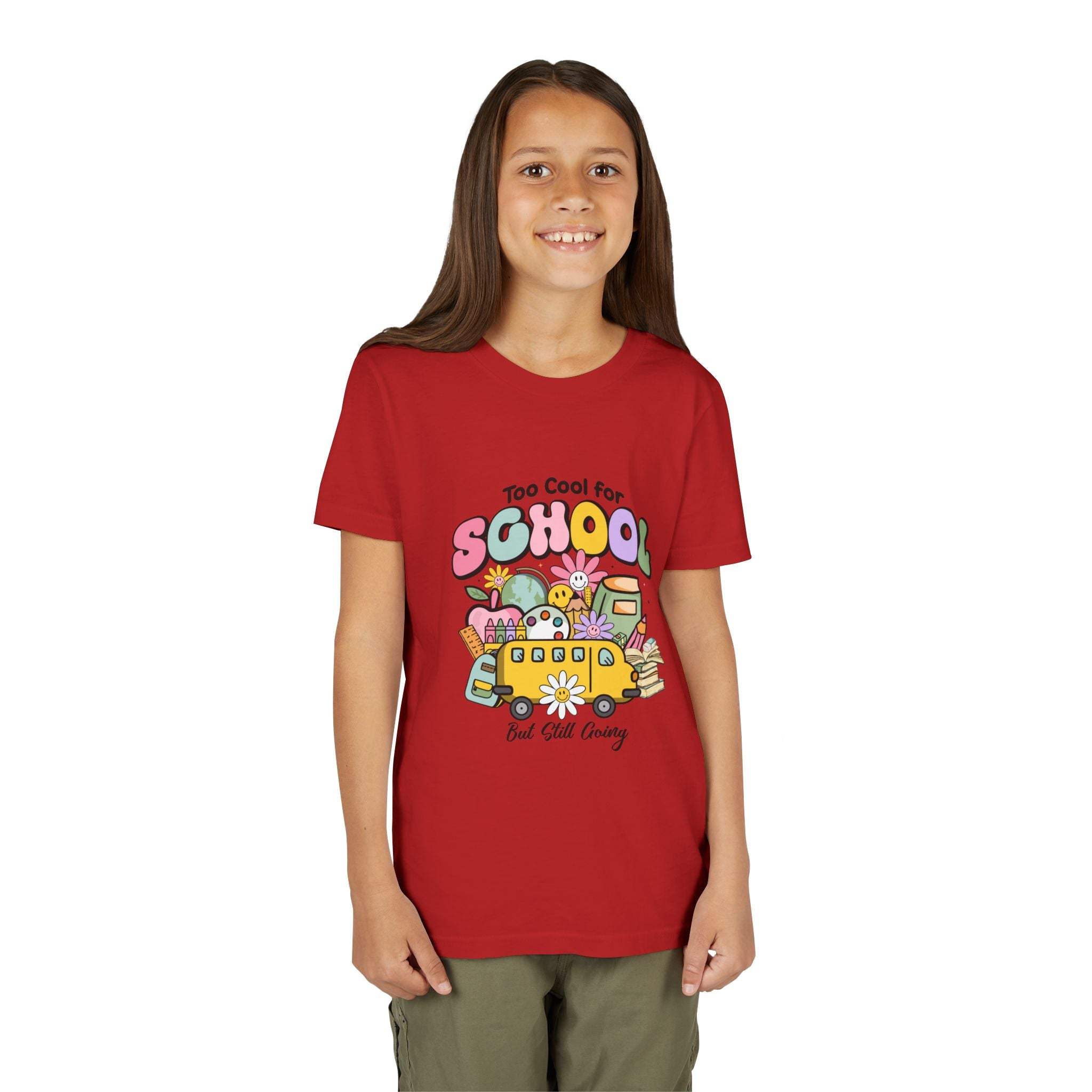 Too Cool for School But Still Going Kids T-Shirt - TeninoVentures