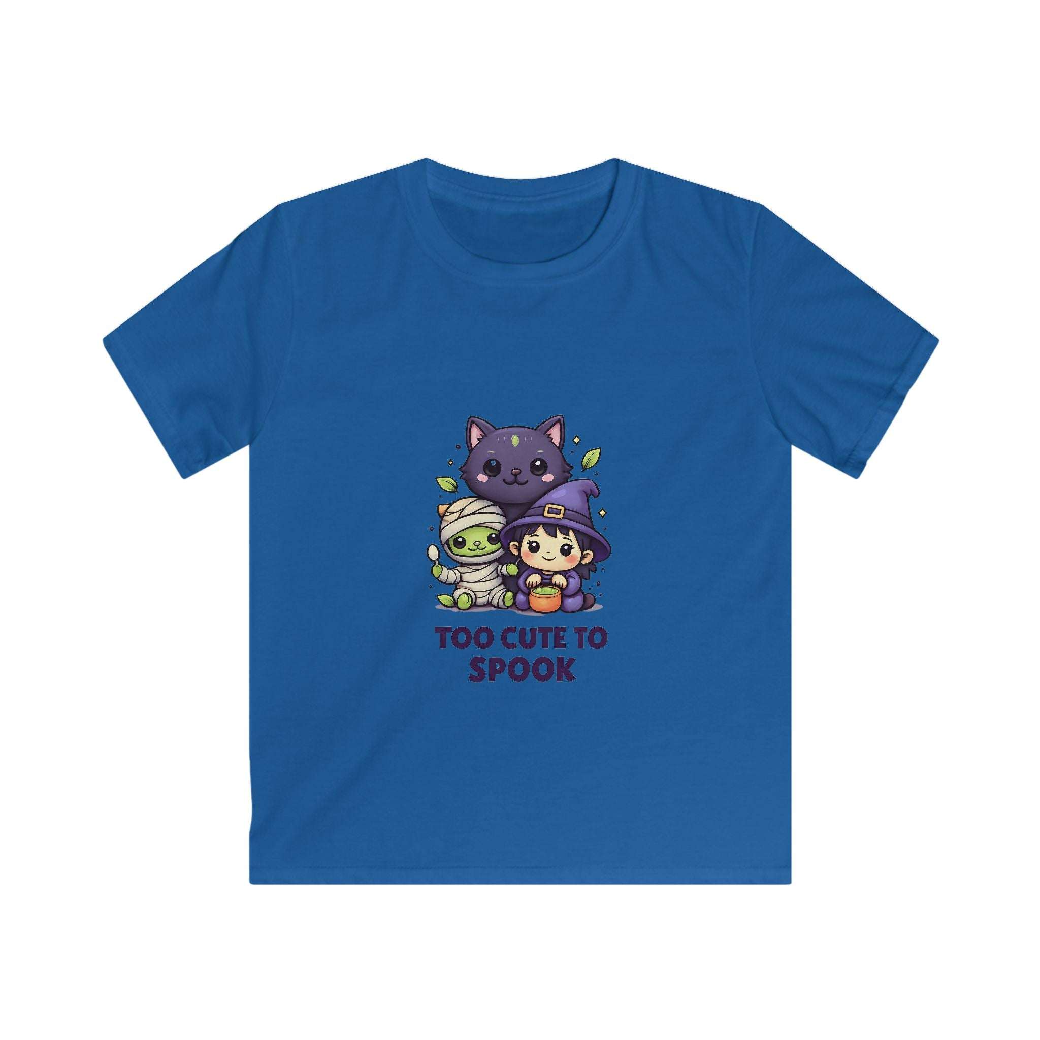 Kids Tee - Too Cute to Spook Halloween Design - TeninoVentures