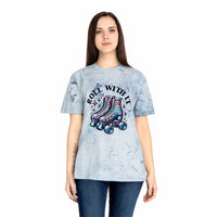Color Blast T-Shirt - Roll With It Skating Design - TeninoVentures