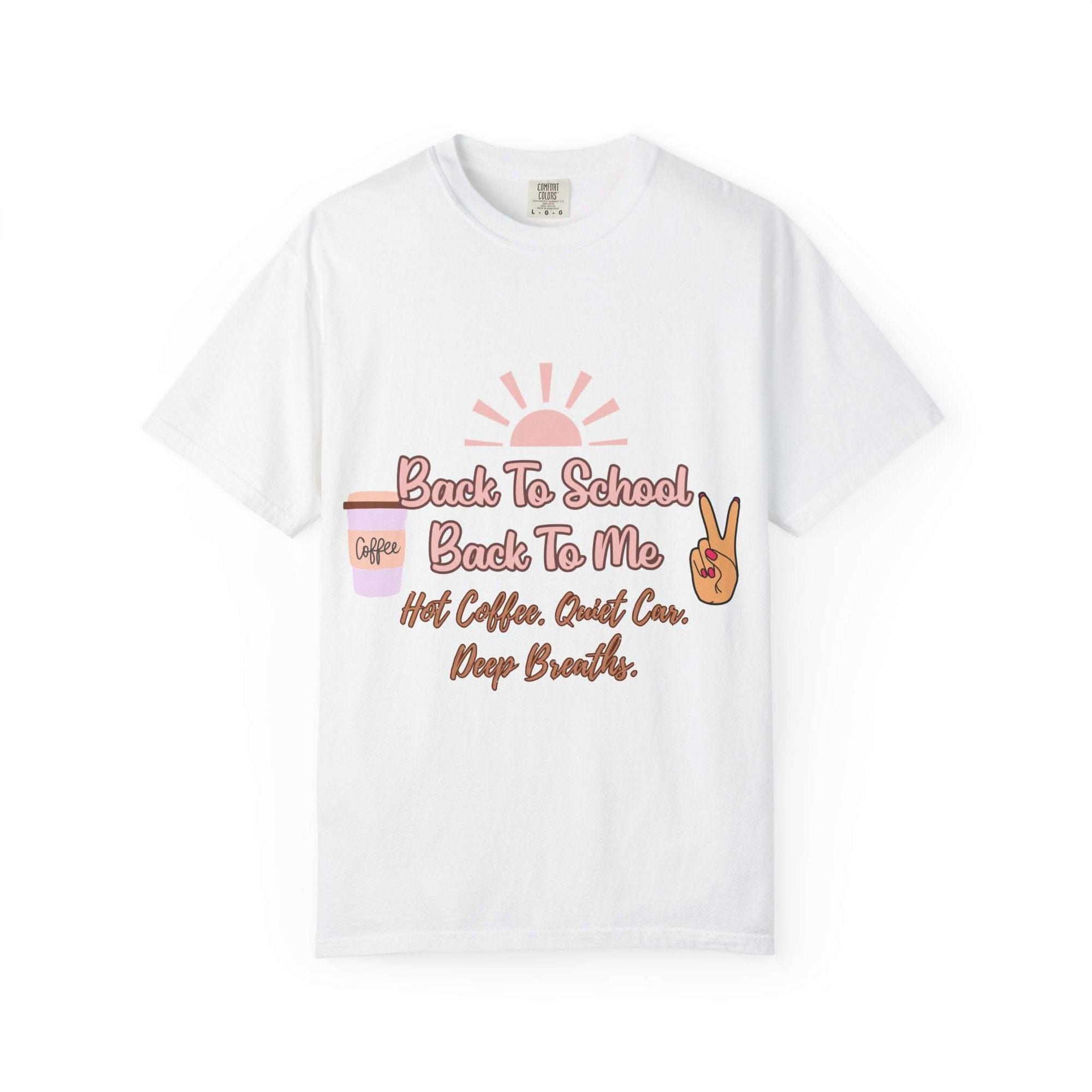 Back to School Back to Me Mom T-Shirt - TeninoVentures