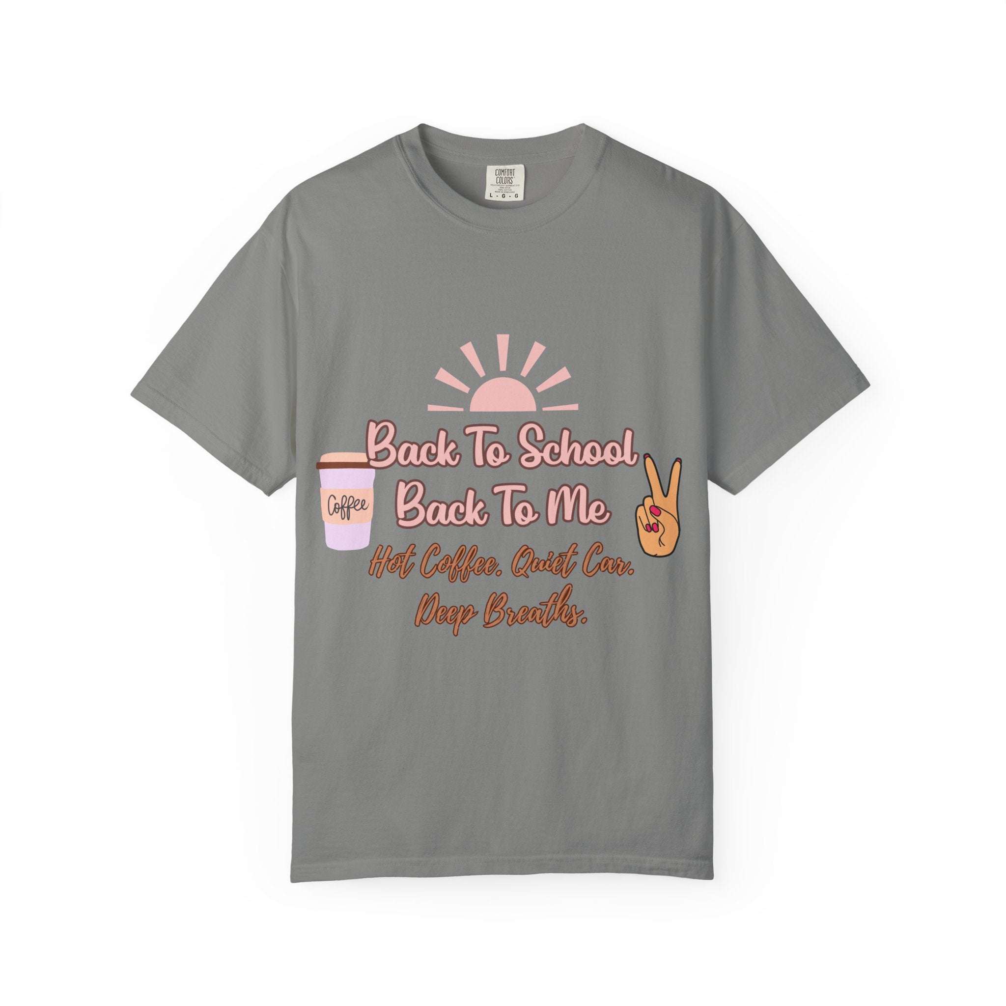 Back to School Back to Me Mom T-Shirt - TeninoVentures