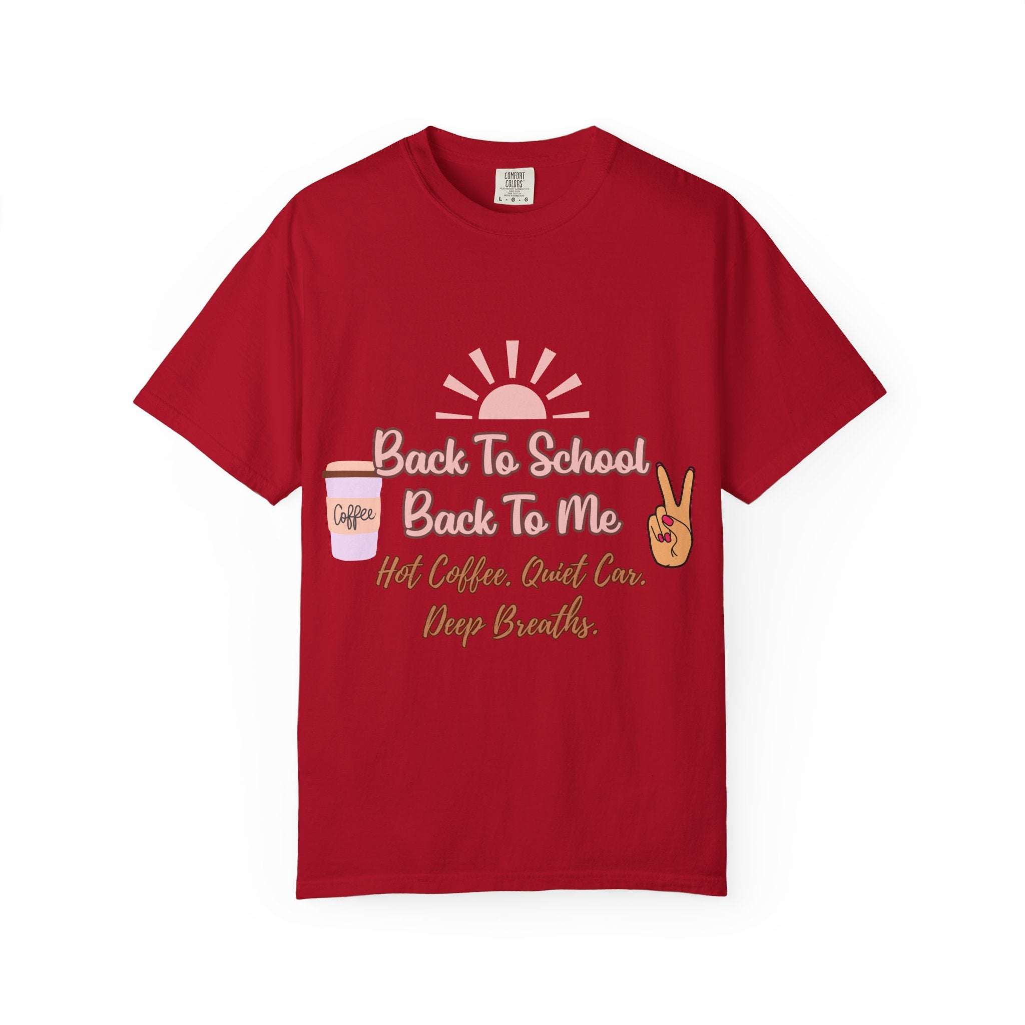 Back to School Back to Me Mom T-Shirt - TeninoVentures