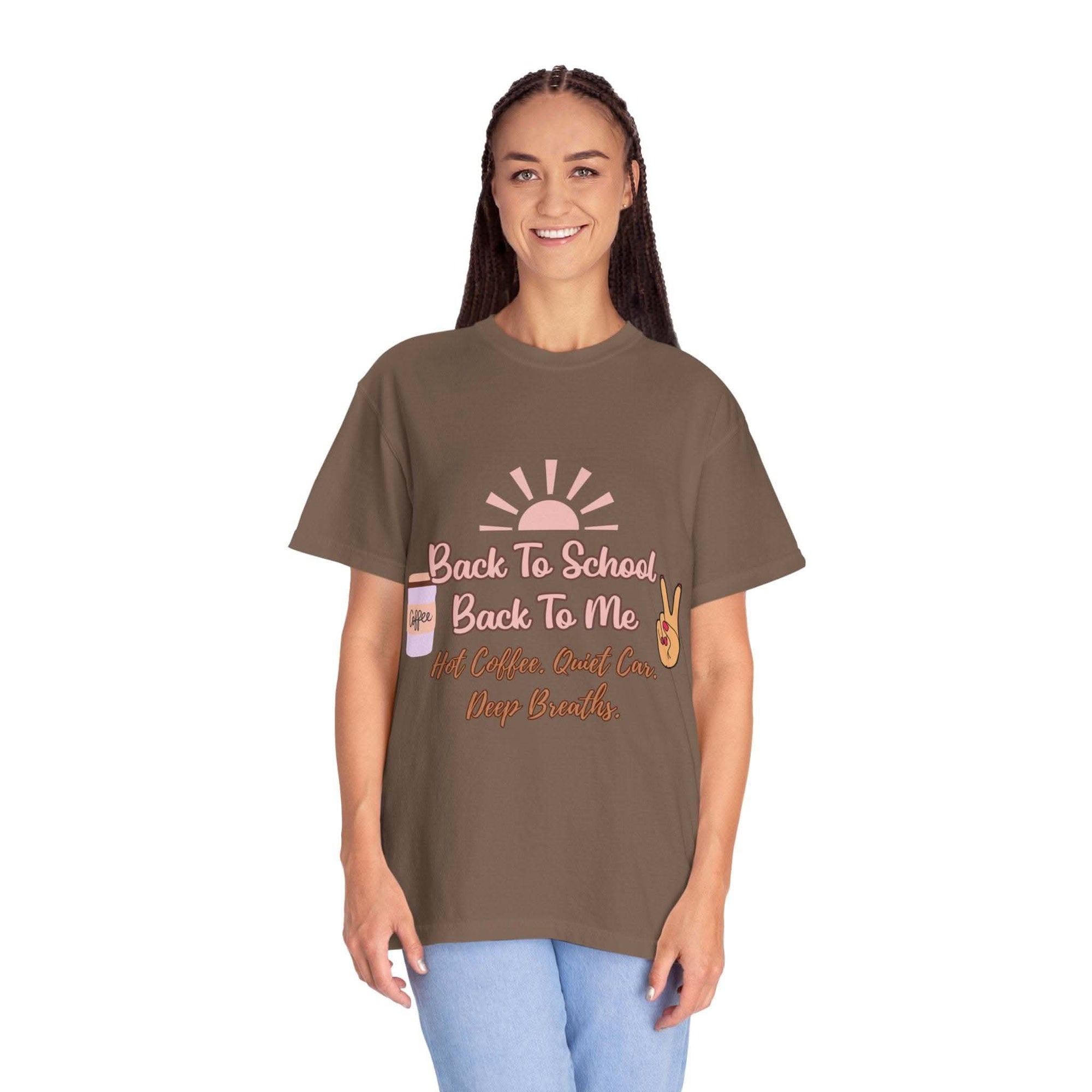 Back to School Back to Me Mom T-Shirt - TeninoVentures