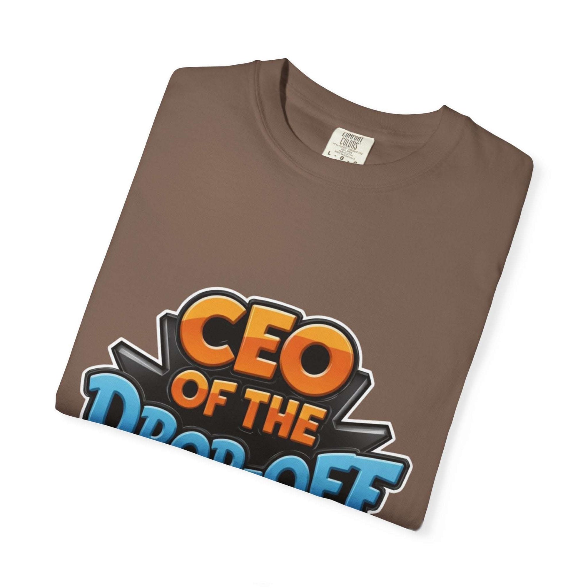 CEO Drop-Off Line T-Shirt For Back to School - TeninoVentures