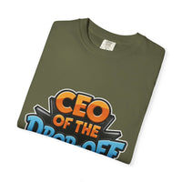 CEO Drop-Off Line T-Shirt For Back to School - TeninoVentures