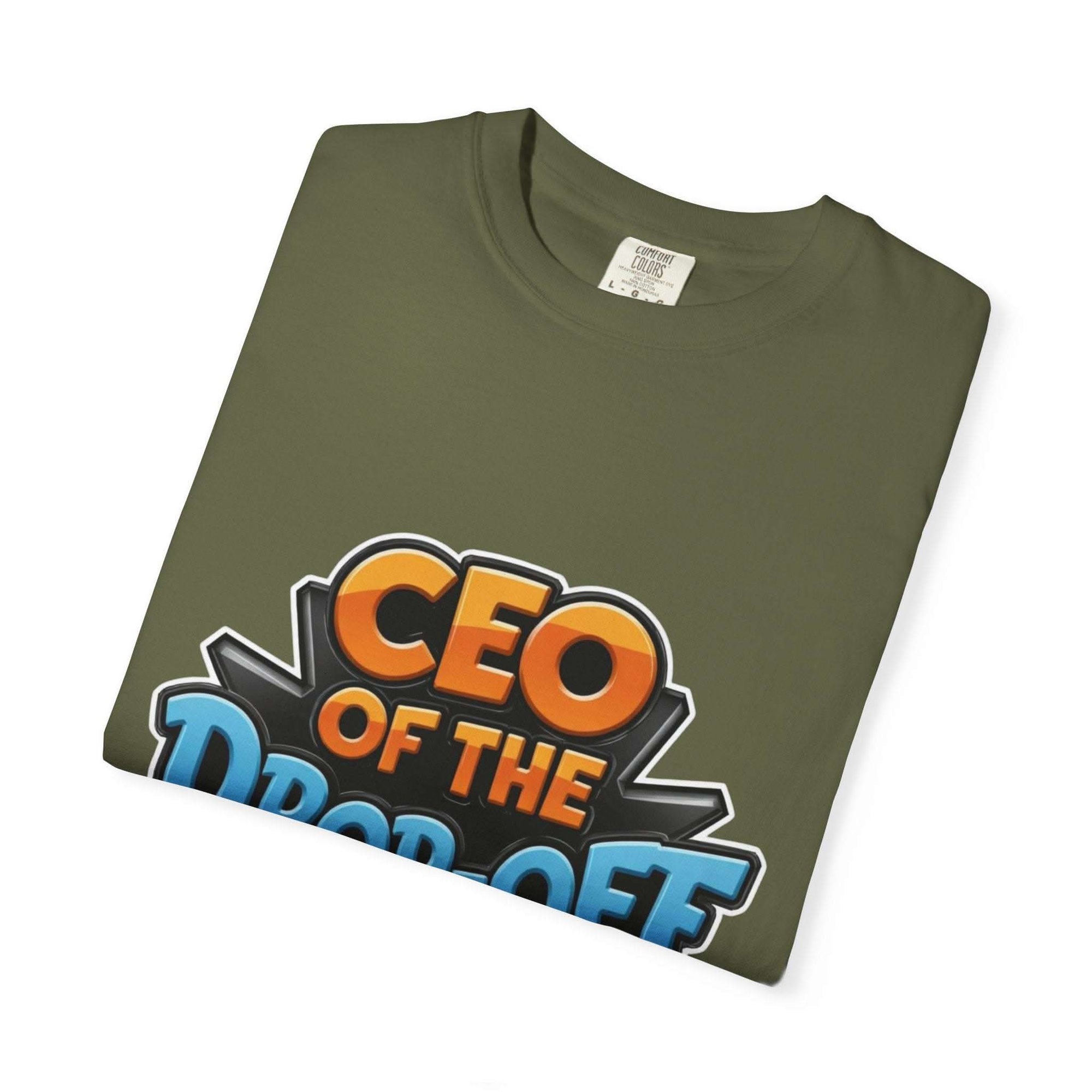 CEO Drop-Off Line T-Shirt For Back to School - TeninoVentures