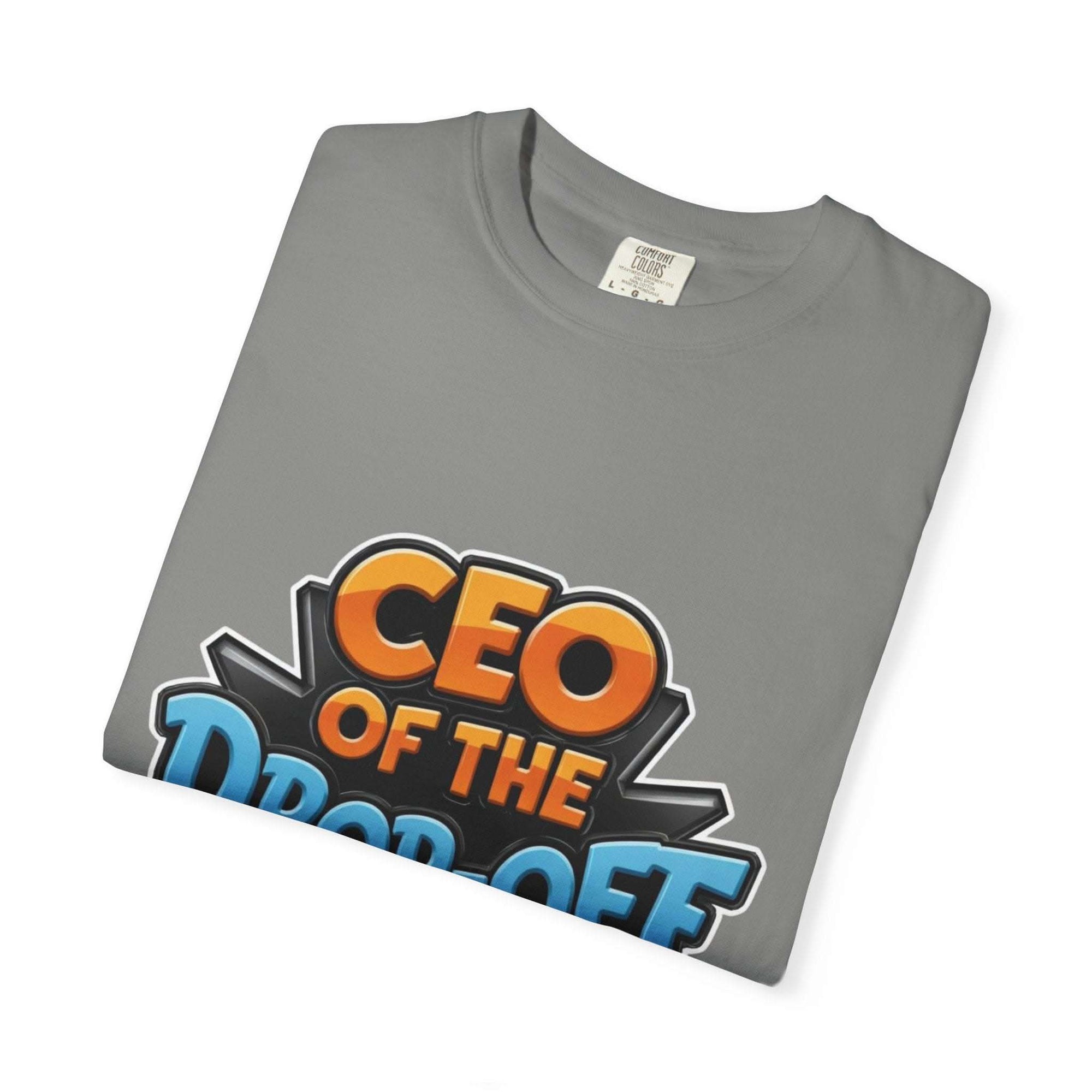 CEO Drop-Off Line T-Shirt For Back to School - TeninoVentures